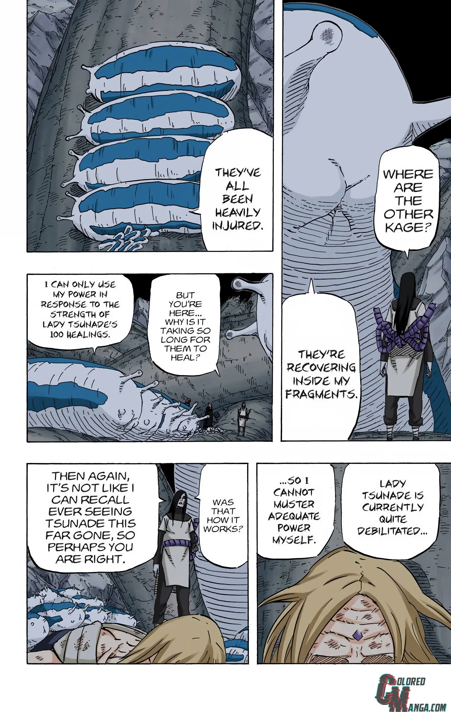 Naruto Colored Manga Online, chapter 635, page 4