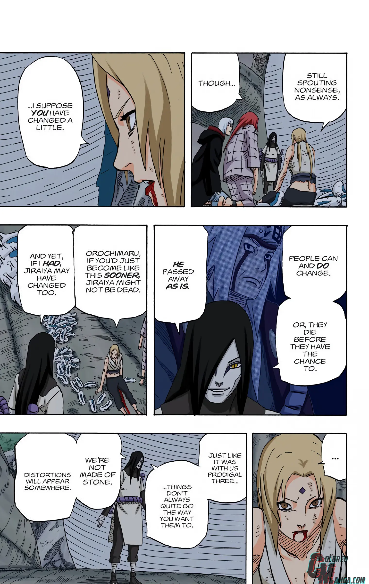 Naruto Colored Manga Online, chapter 635, page 9