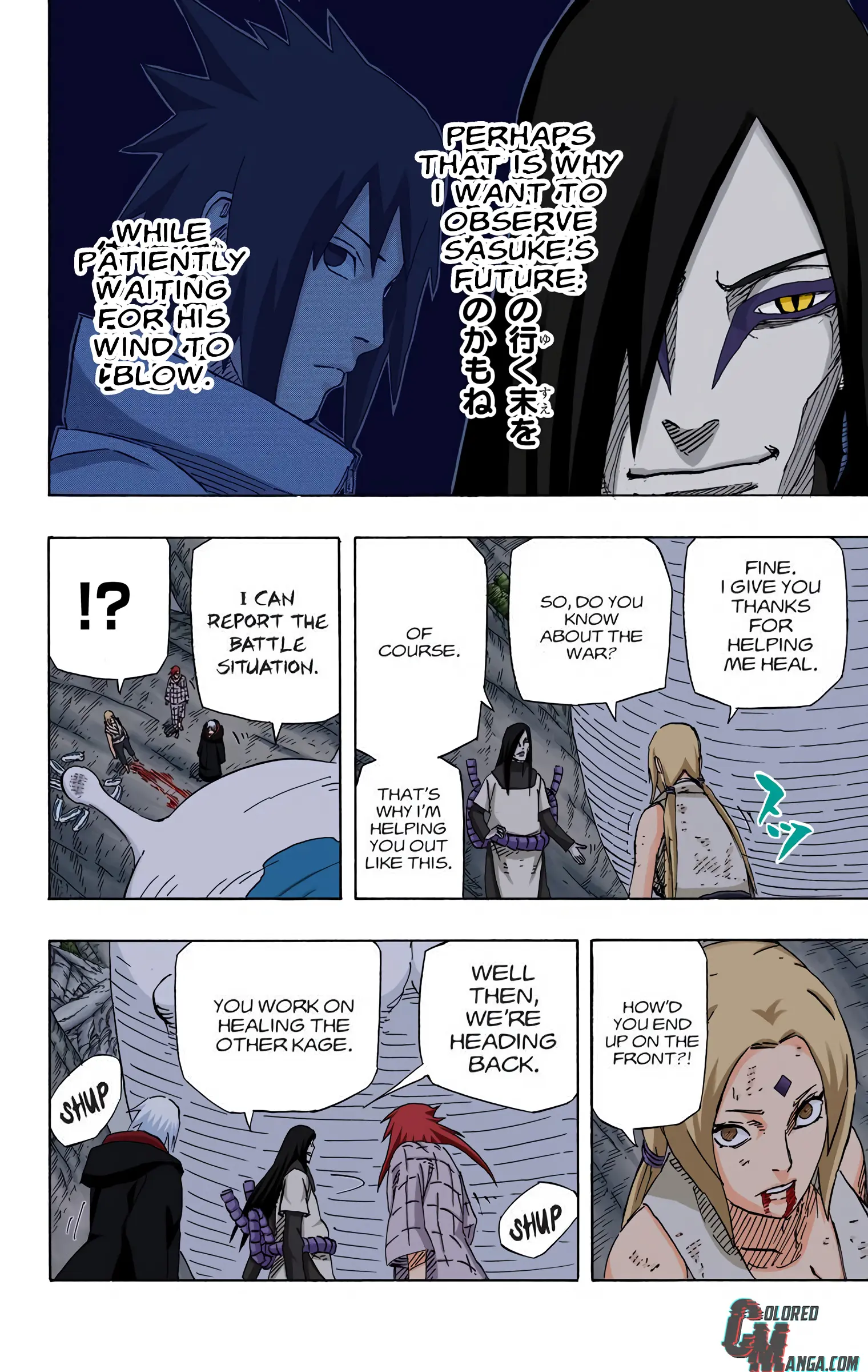 Naruto Colored Manga Online, chapter 635, page 10