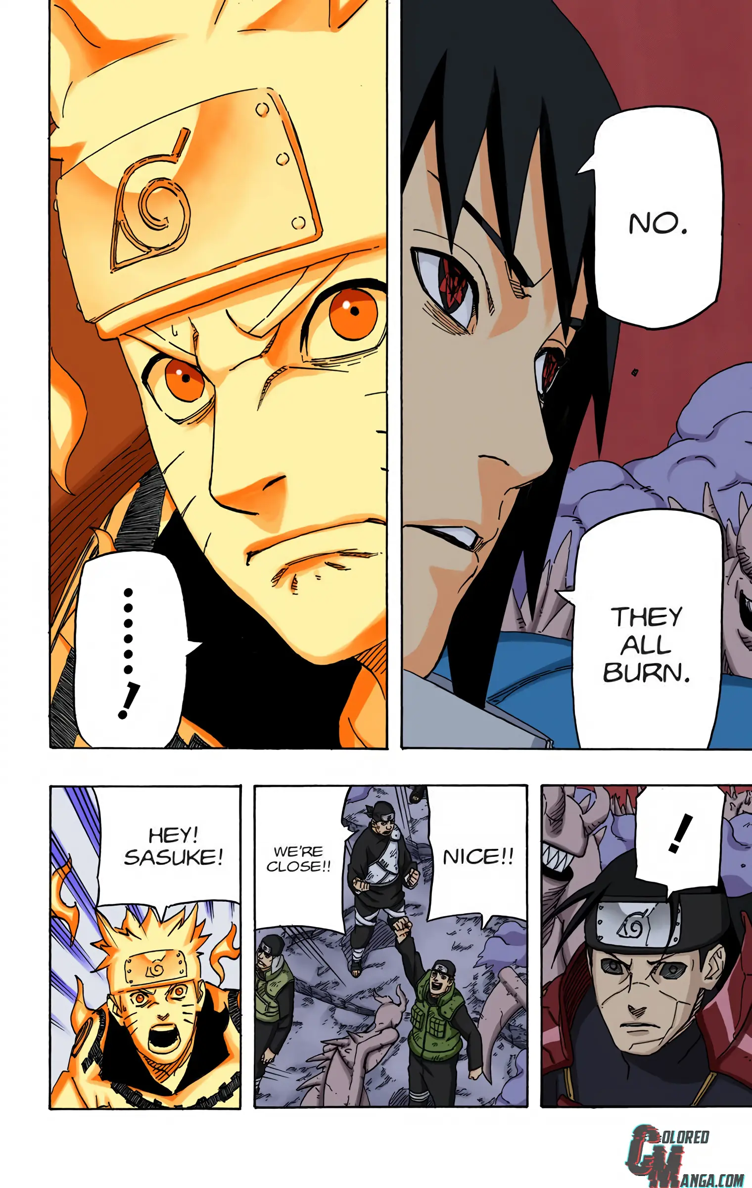 Naruto Colored Manga Online, chapter 635, page 12
