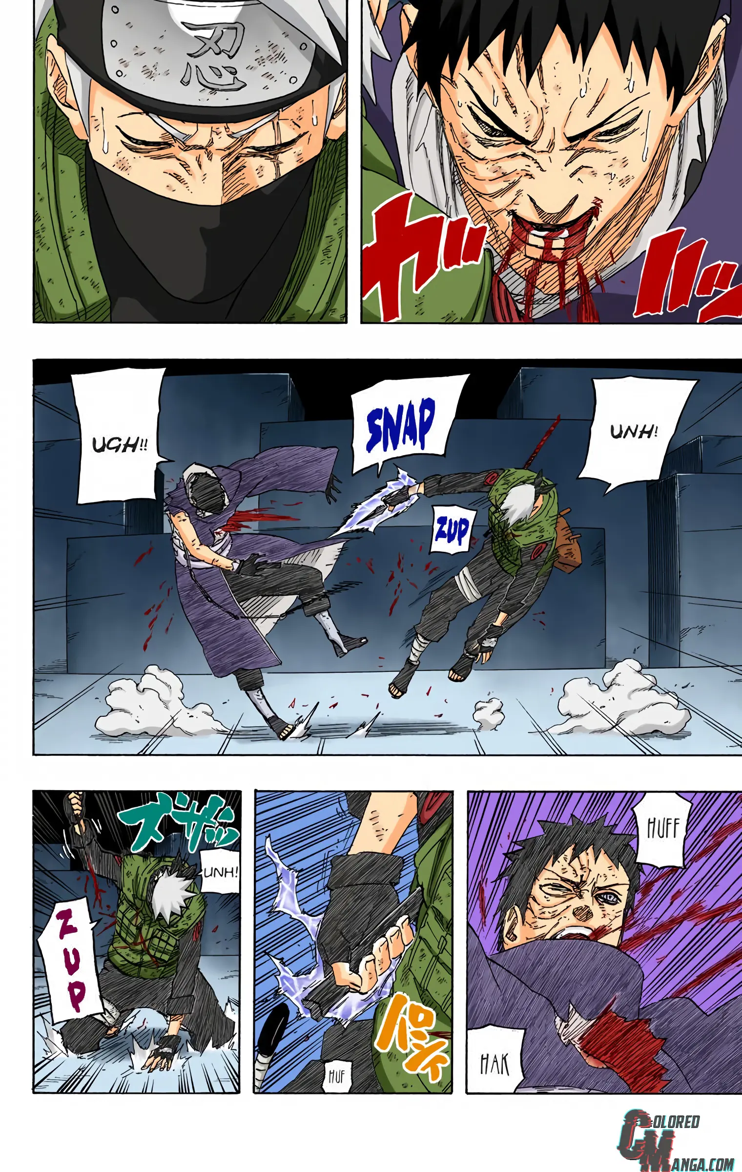 Naruto Colored Manga Online, chapter 636, page 11
