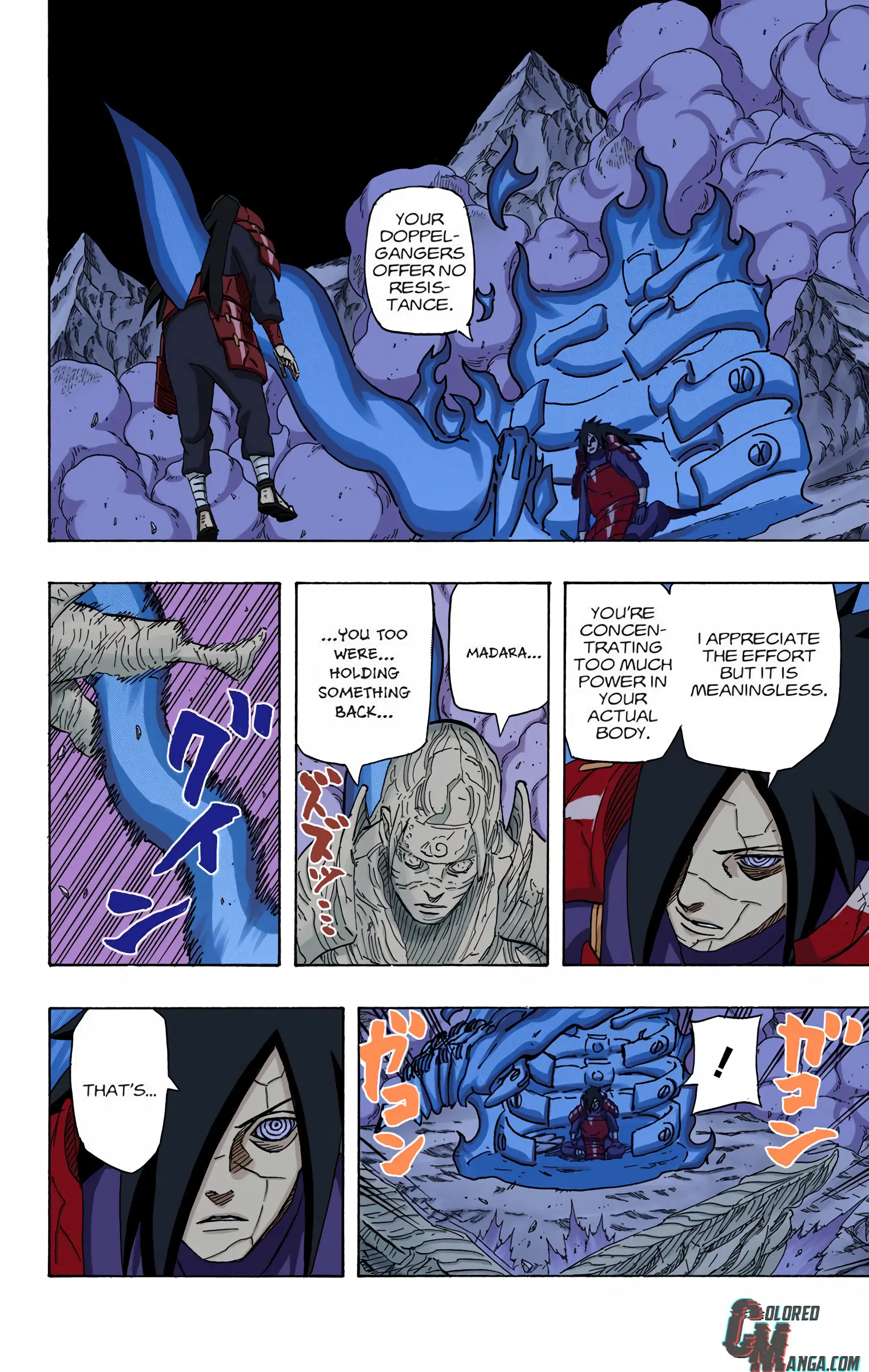 Naruto Colored Manga Online, chapter 636, page 13