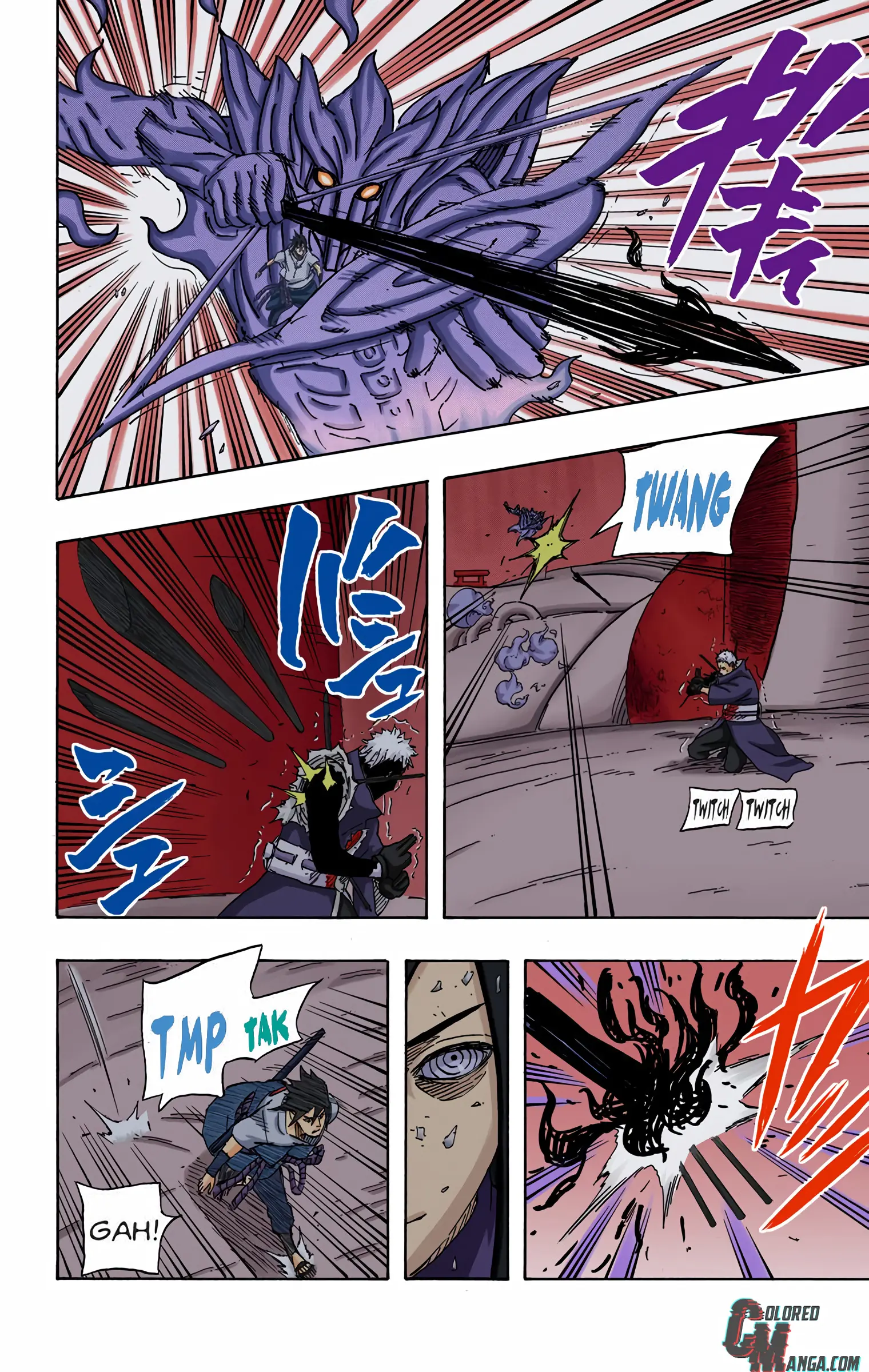 Naruto Colored Manga Online, chapter 637, page 8