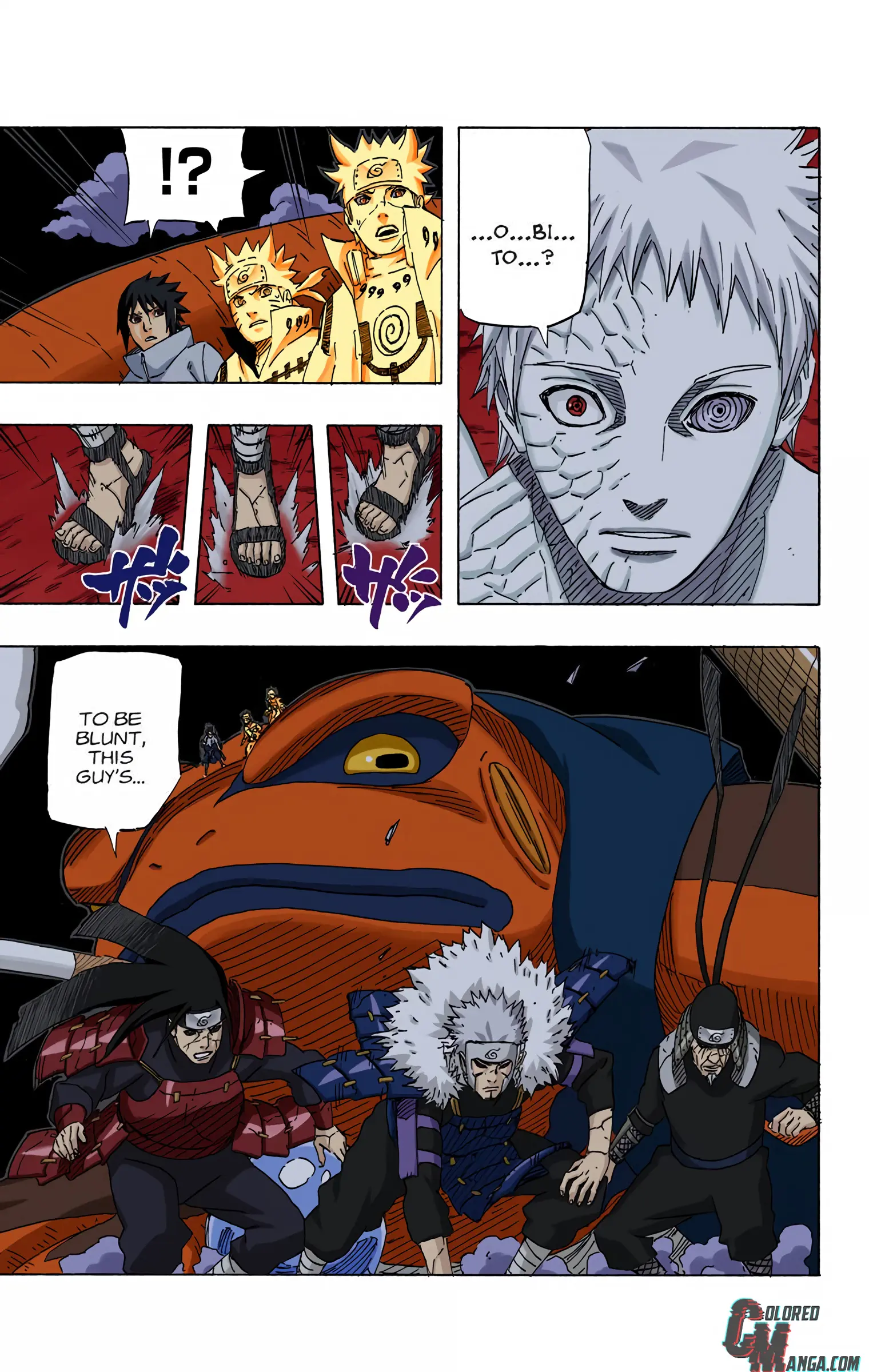 Naruto Colored Manga Online, chapter 638, page 21