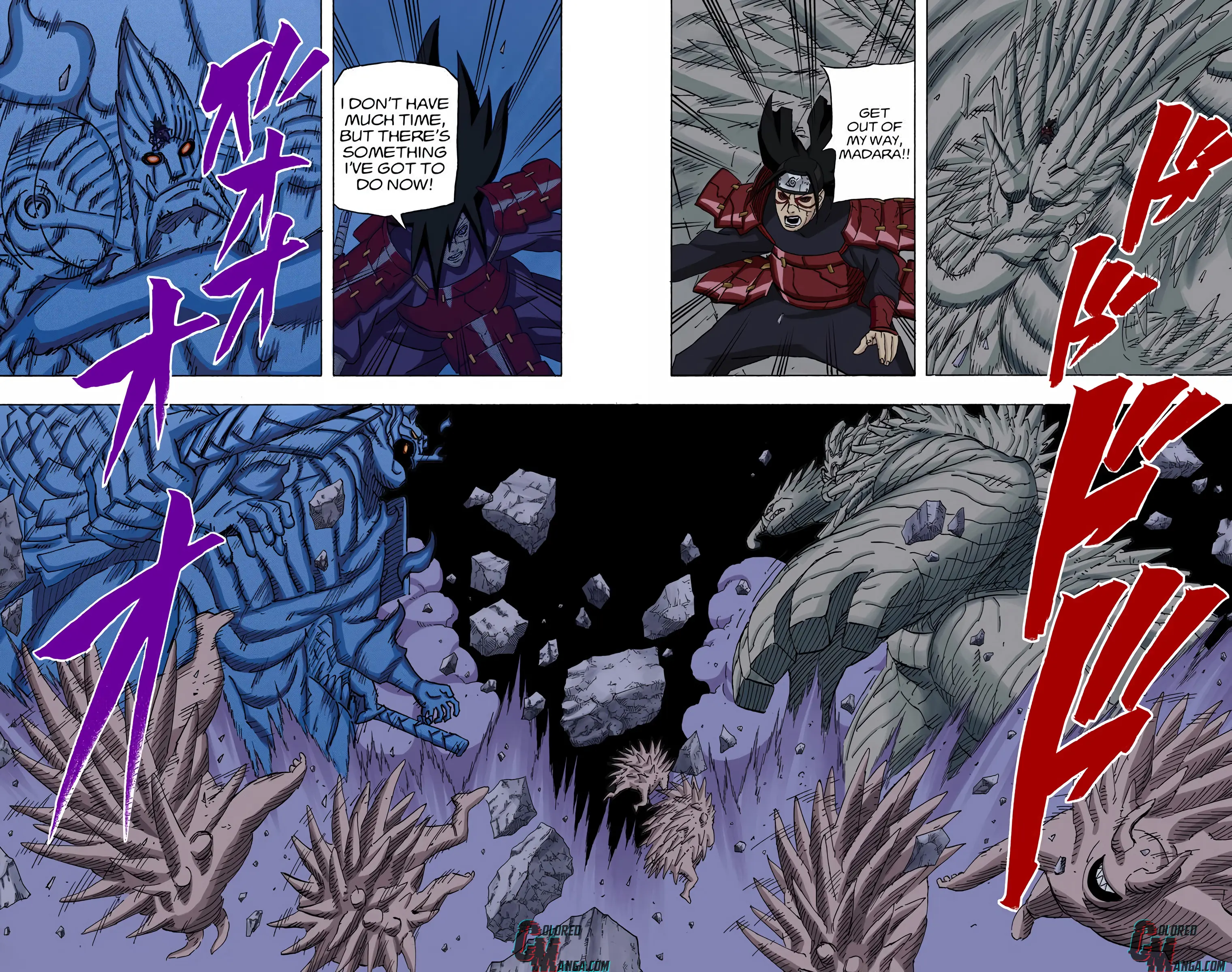 Naruto Colored Manga Online, chapter 641, page 4