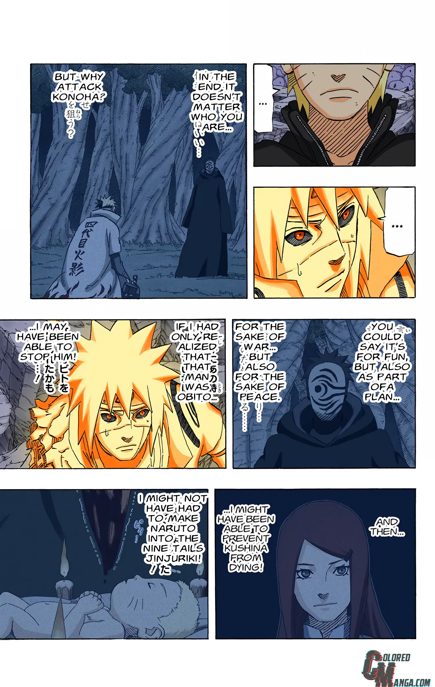 Naruto Colored Manga Online, chapter 642, page 10