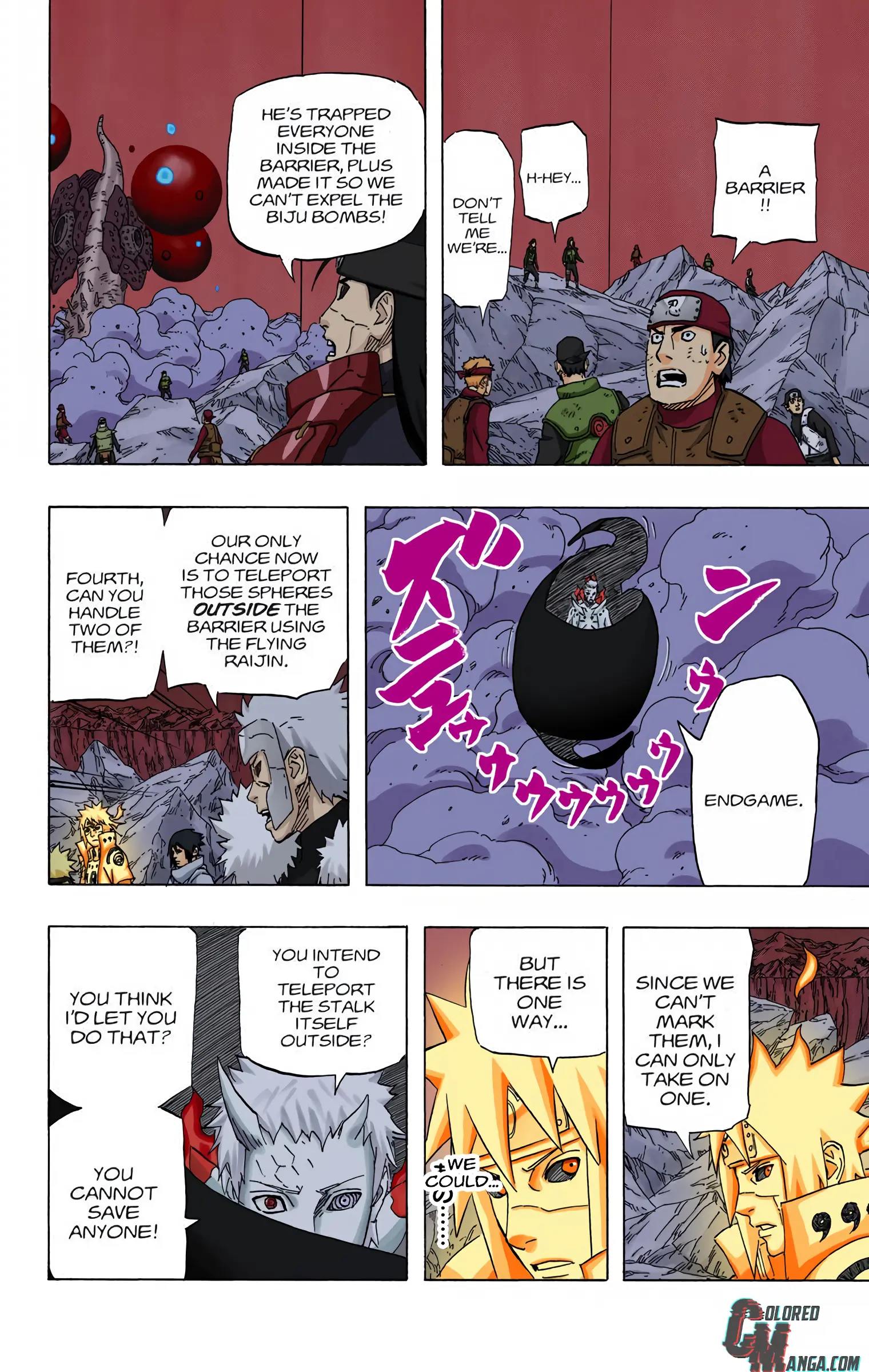 Naruto Colored Manga Online, chapter 643, page 11