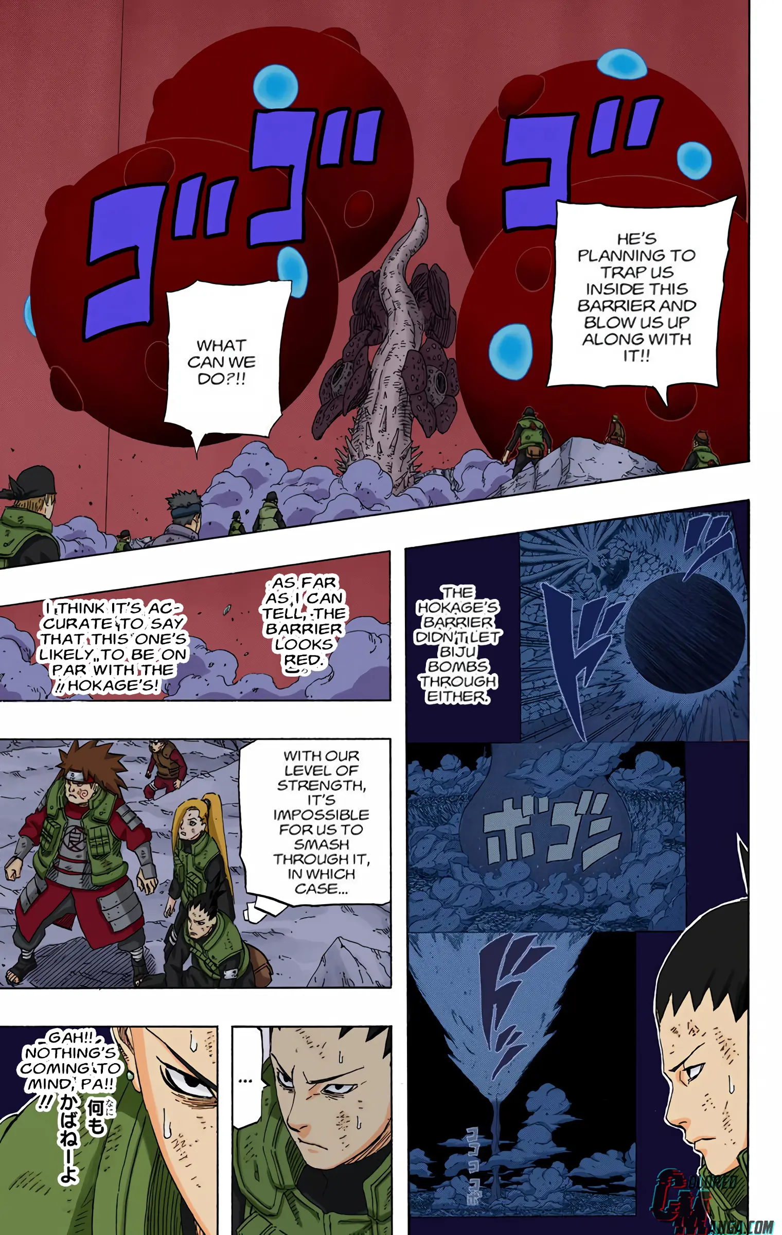 Naruto Colored Manga Online, chapter 644, page 3