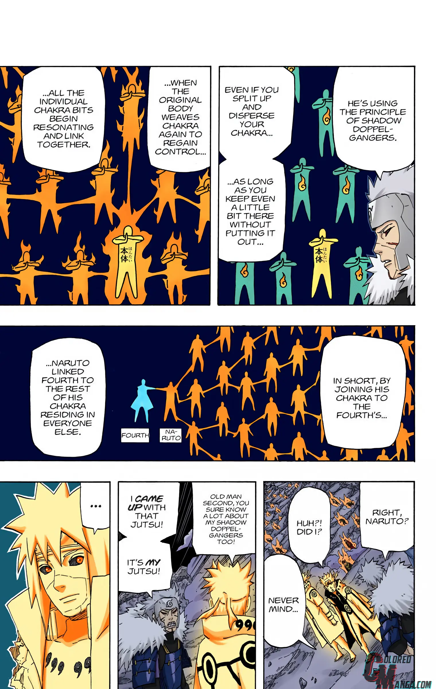 Naruto Colored Manga Online, chapter 644, page 13