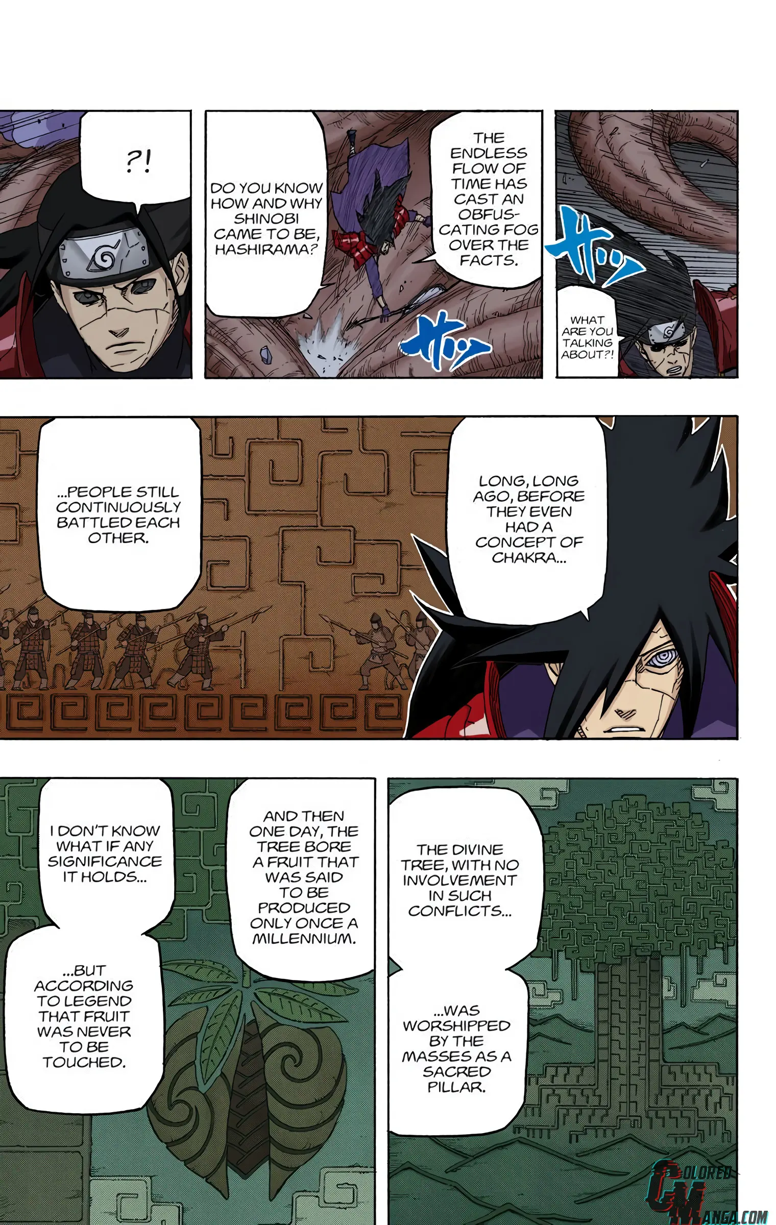 Naruto Colored Manga Online, chapter 646, page 6