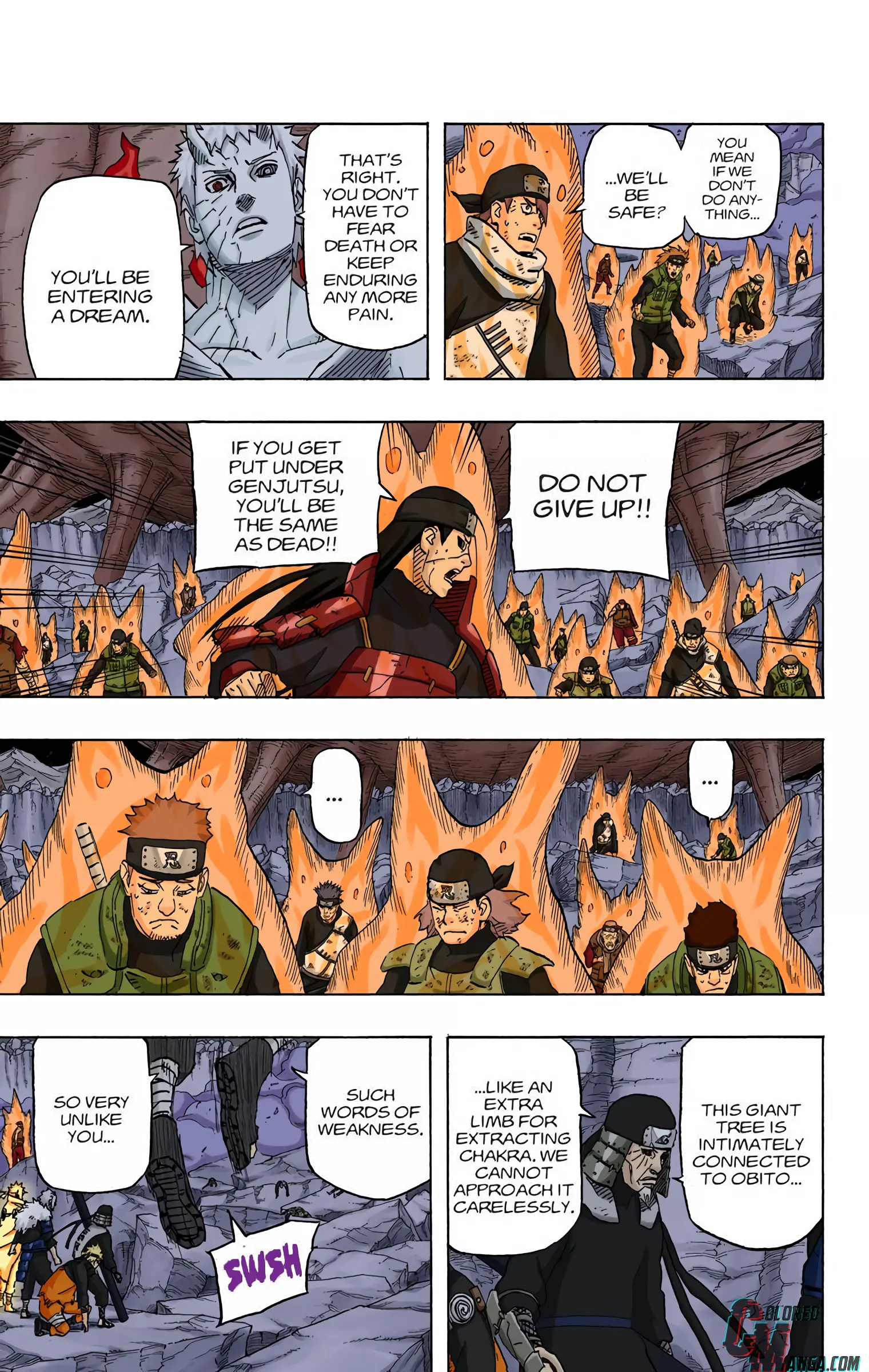Naruto Colored Manga Online, chapter 647, page 5