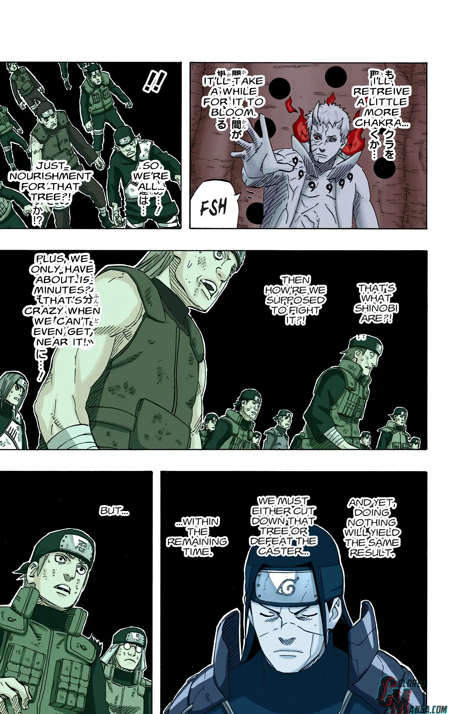 Naruto Colored Manga Online, chapter 647, page 11