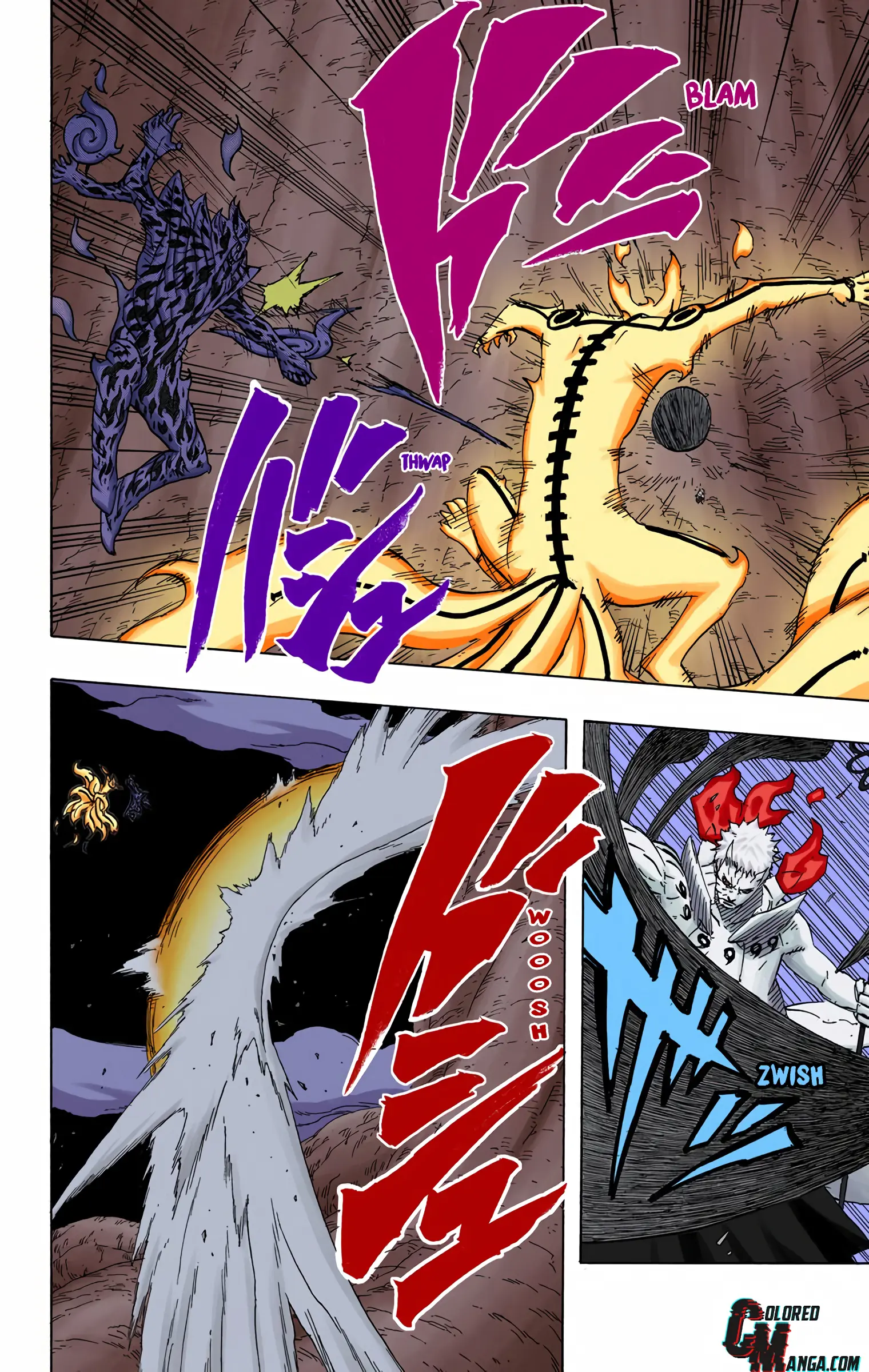 Naruto Colored Manga Online, chapter 649, page 4