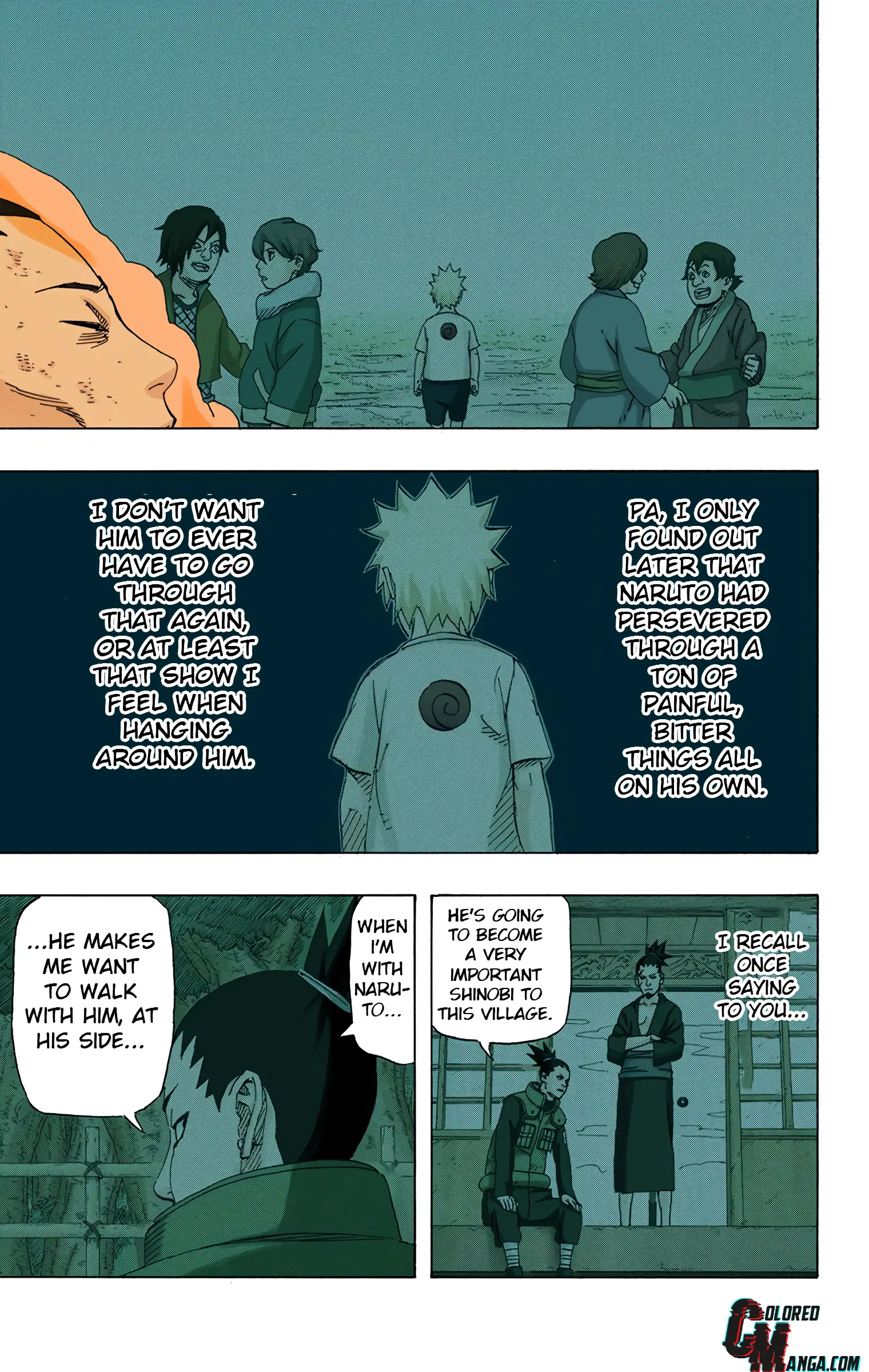Naruto Colored Manga Online, chapter 649, page 9