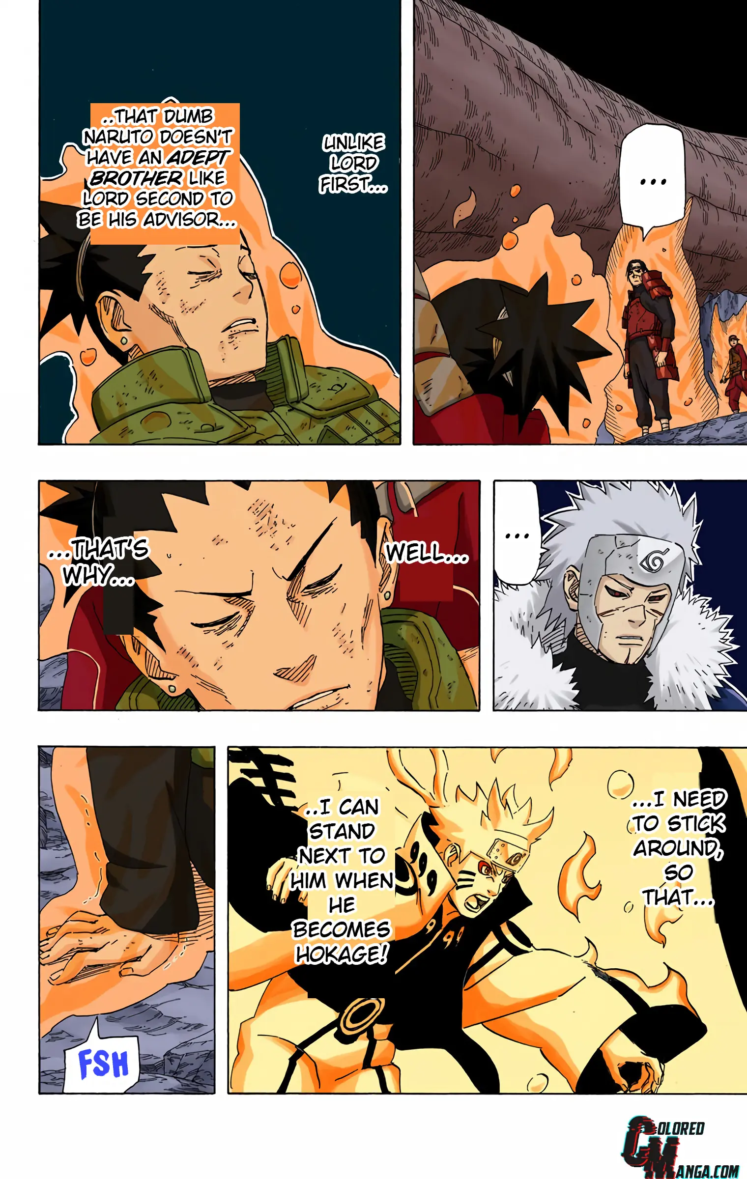 Naruto Colored Manga Online, chapter 649, page 10