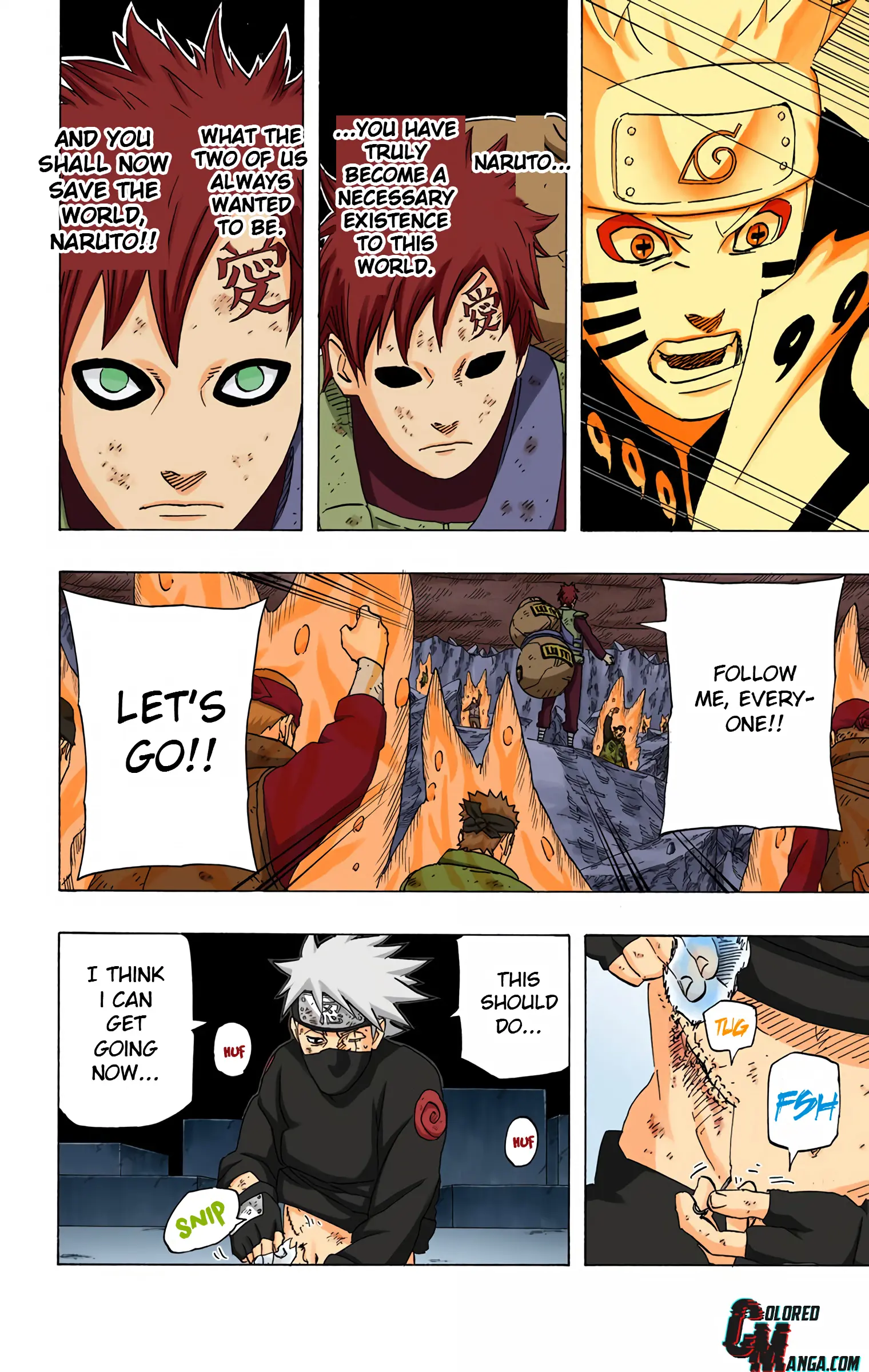 Naruto Colored Manga Online, chapter 649, page 16