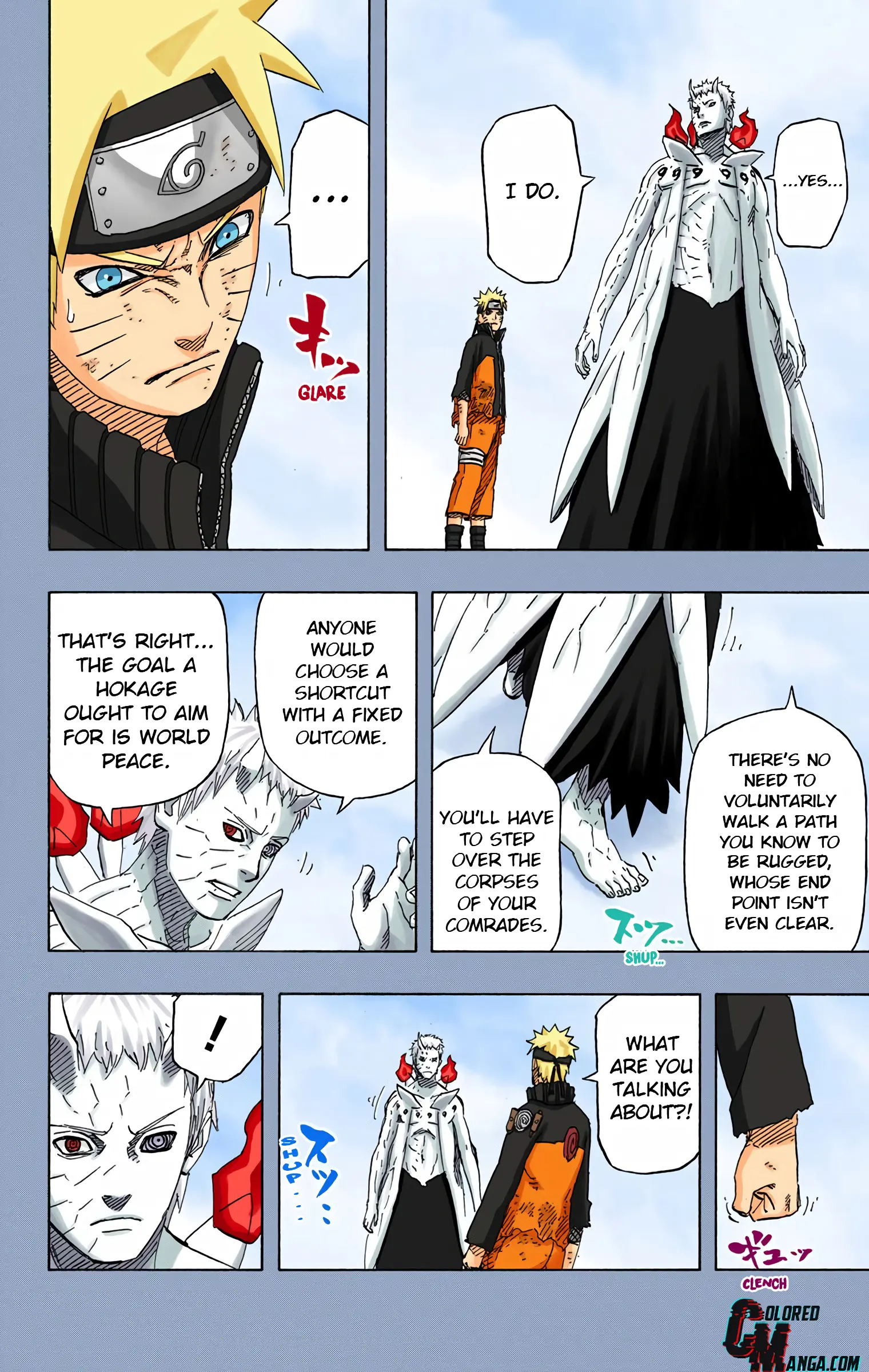 Naruto Colored Manga Online, chapter 653, page 8