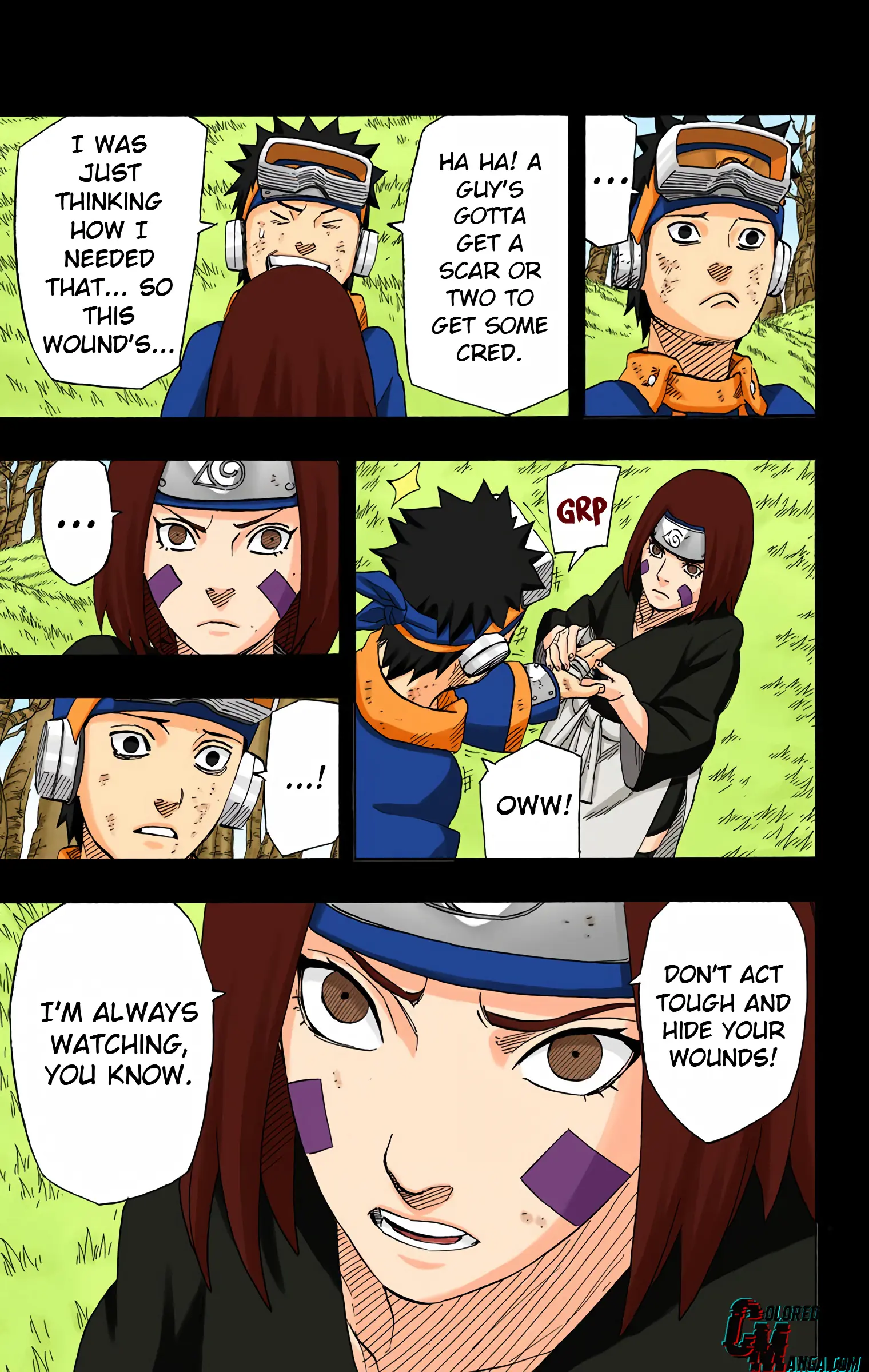 Naruto Colored Manga Online, chapter 653, page 11