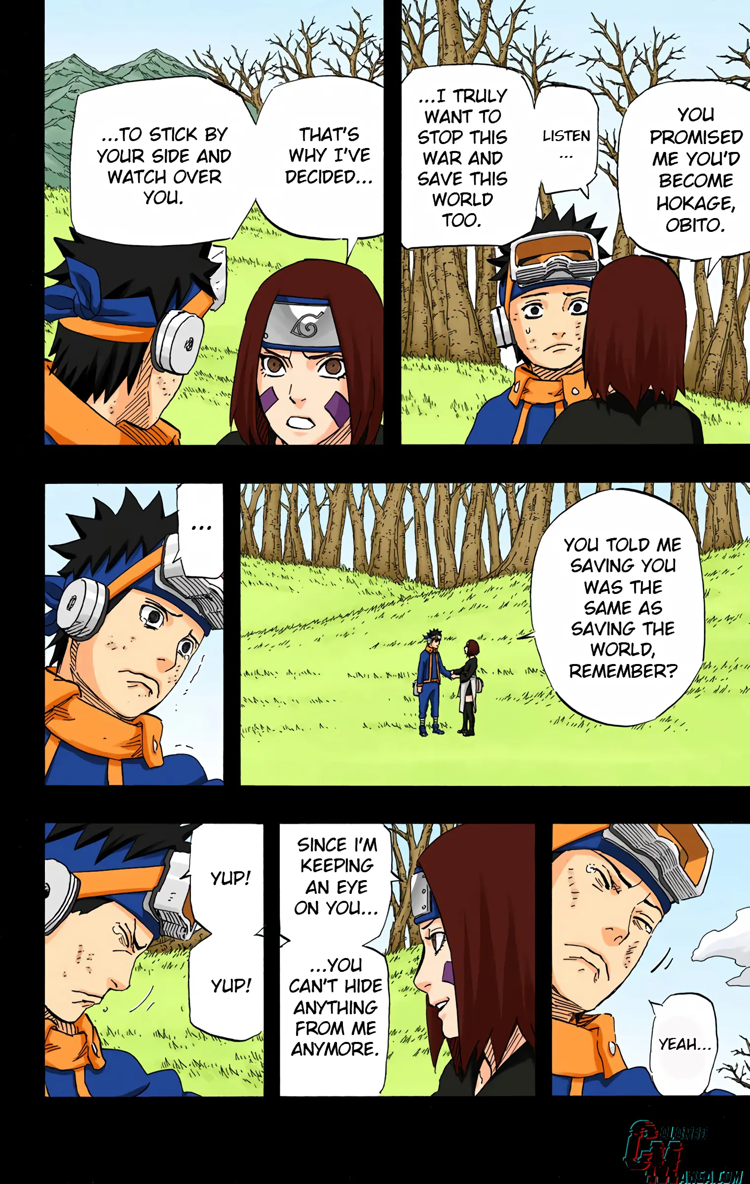 Naruto Colored Manga Online, chapter 653, page 12