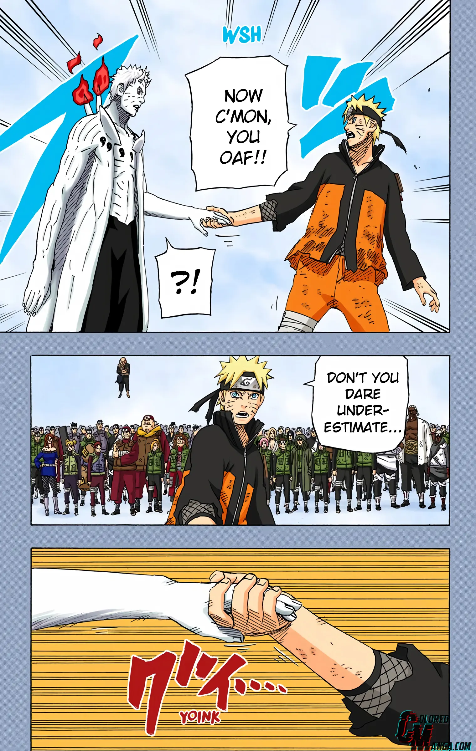 Naruto Colored Manga Online, chapter 654, page 9