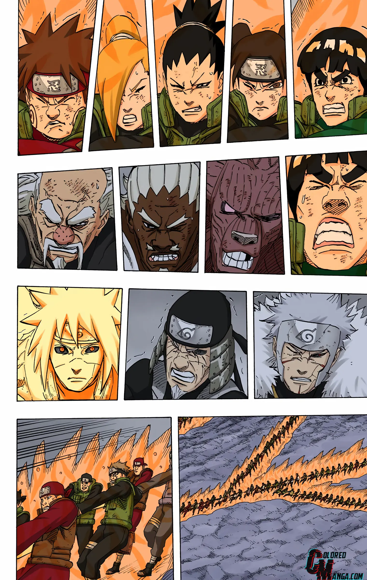 Naruto Colored Manga Online, chapter 654, page 10