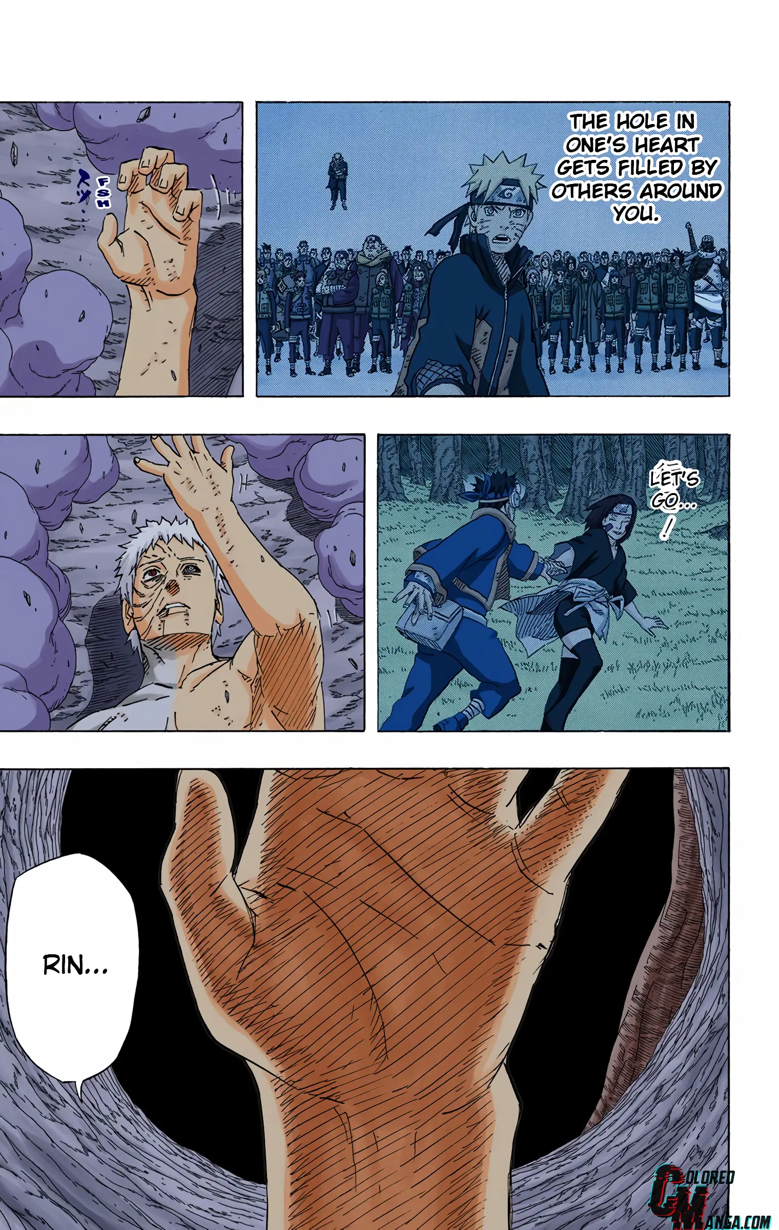 Naruto Colored Manga Online, chapter 654, page 15