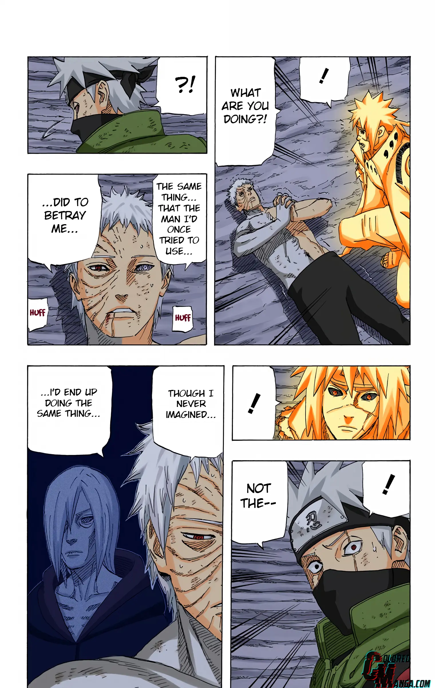 Naruto Colored Manga Online, chapter 656, page 11