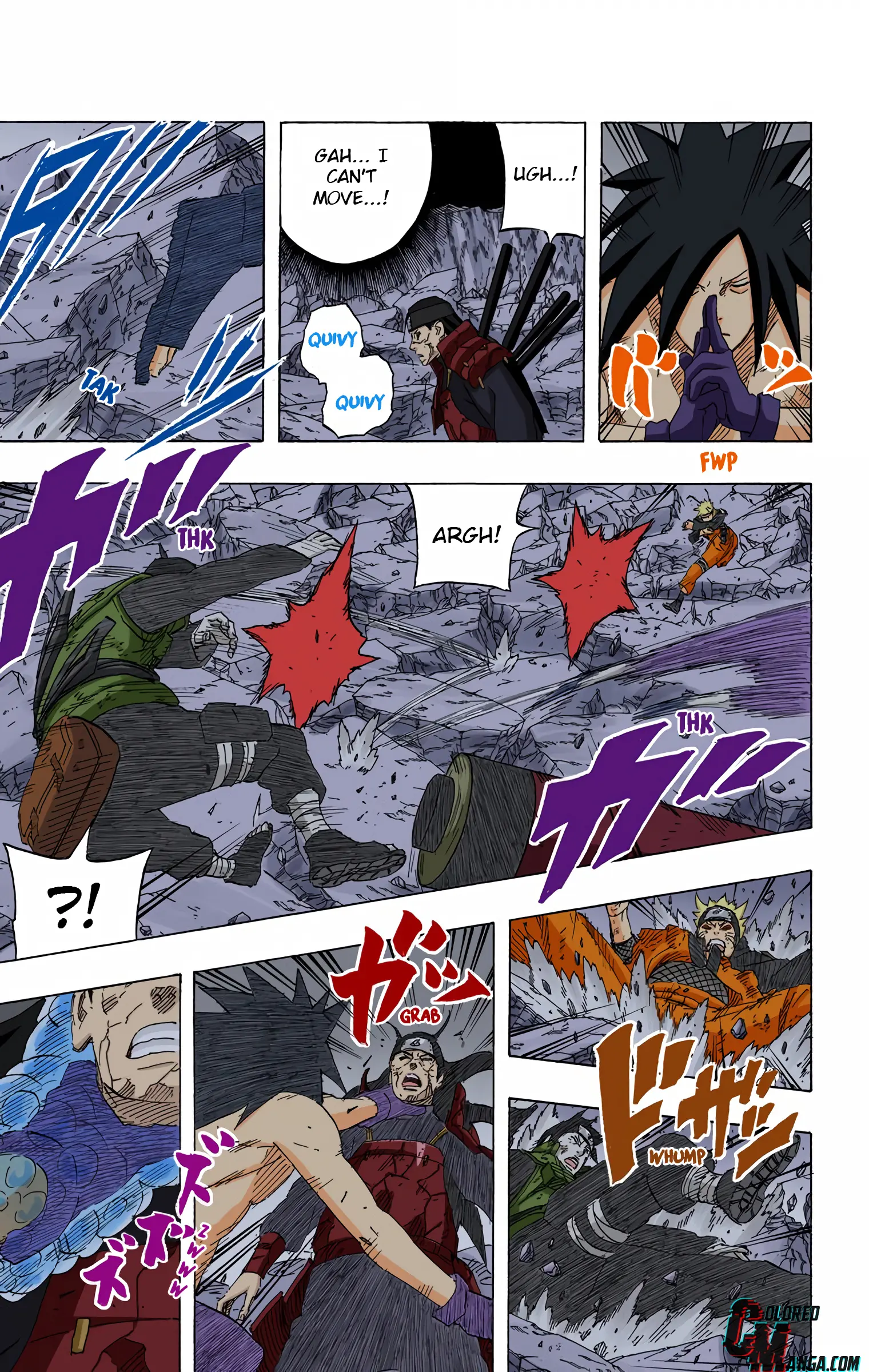 Naruto Colored Manga Online, chapter 657, page 5
