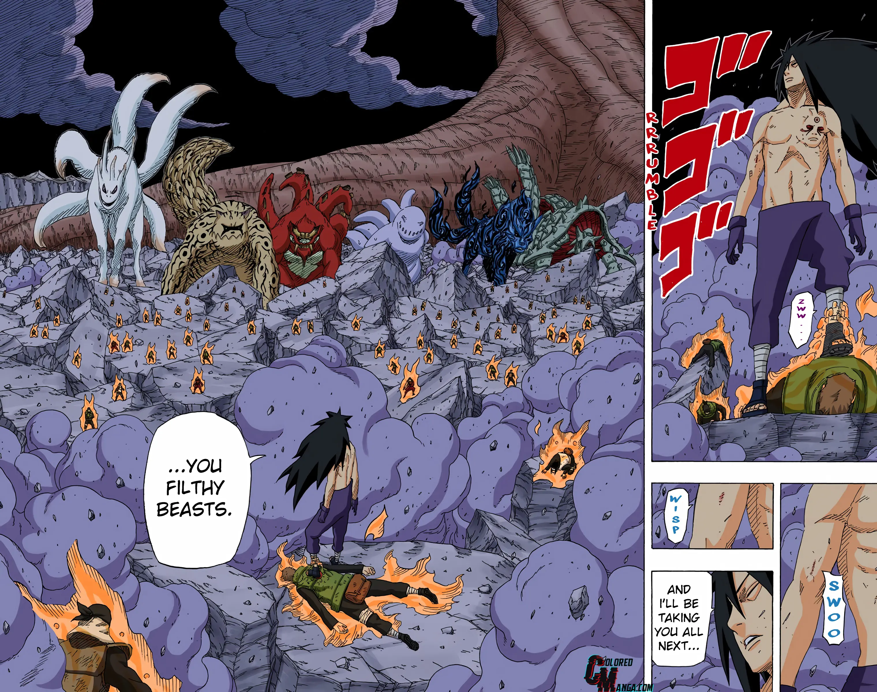 Naruto Colored Manga Online, chapter 657, page 16