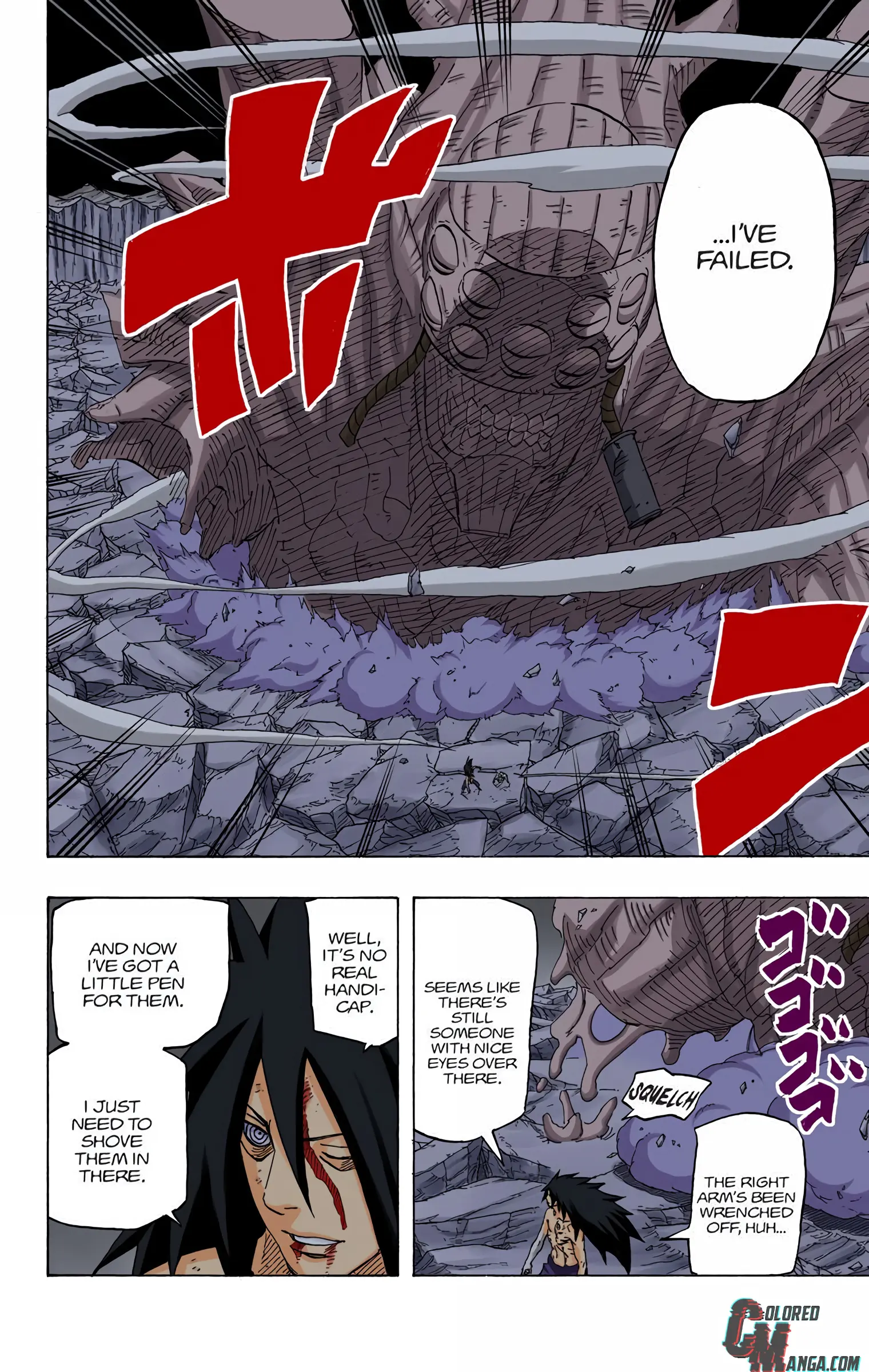 Naruto Colored Manga Online, chapter 659, page 6