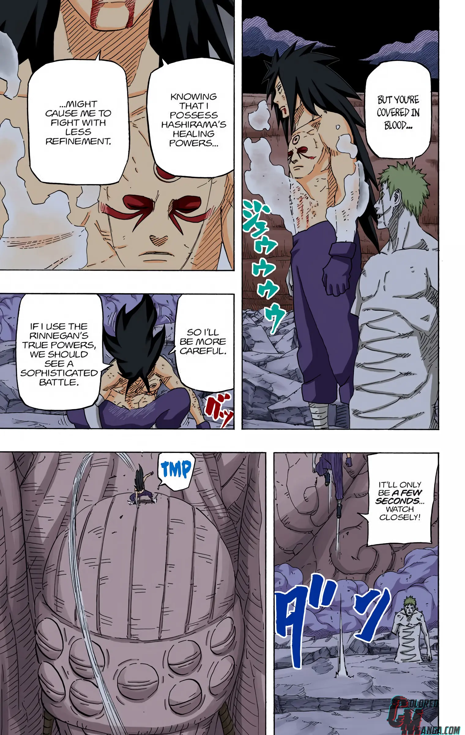 Naruto Colored Manga Online, chapter 659, page 11