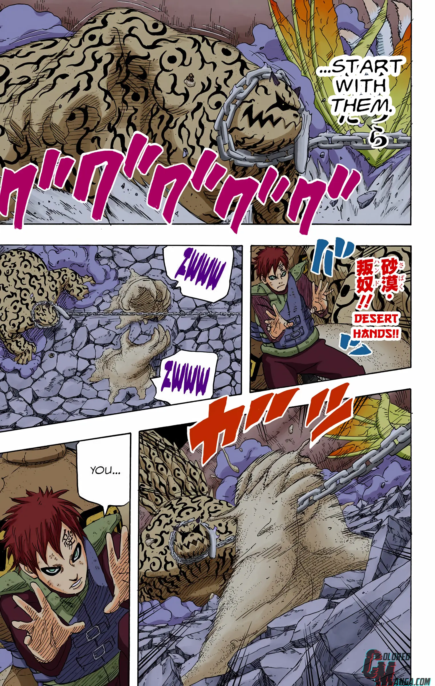 Naruto Colored Manga Online, chapter 660, page 3