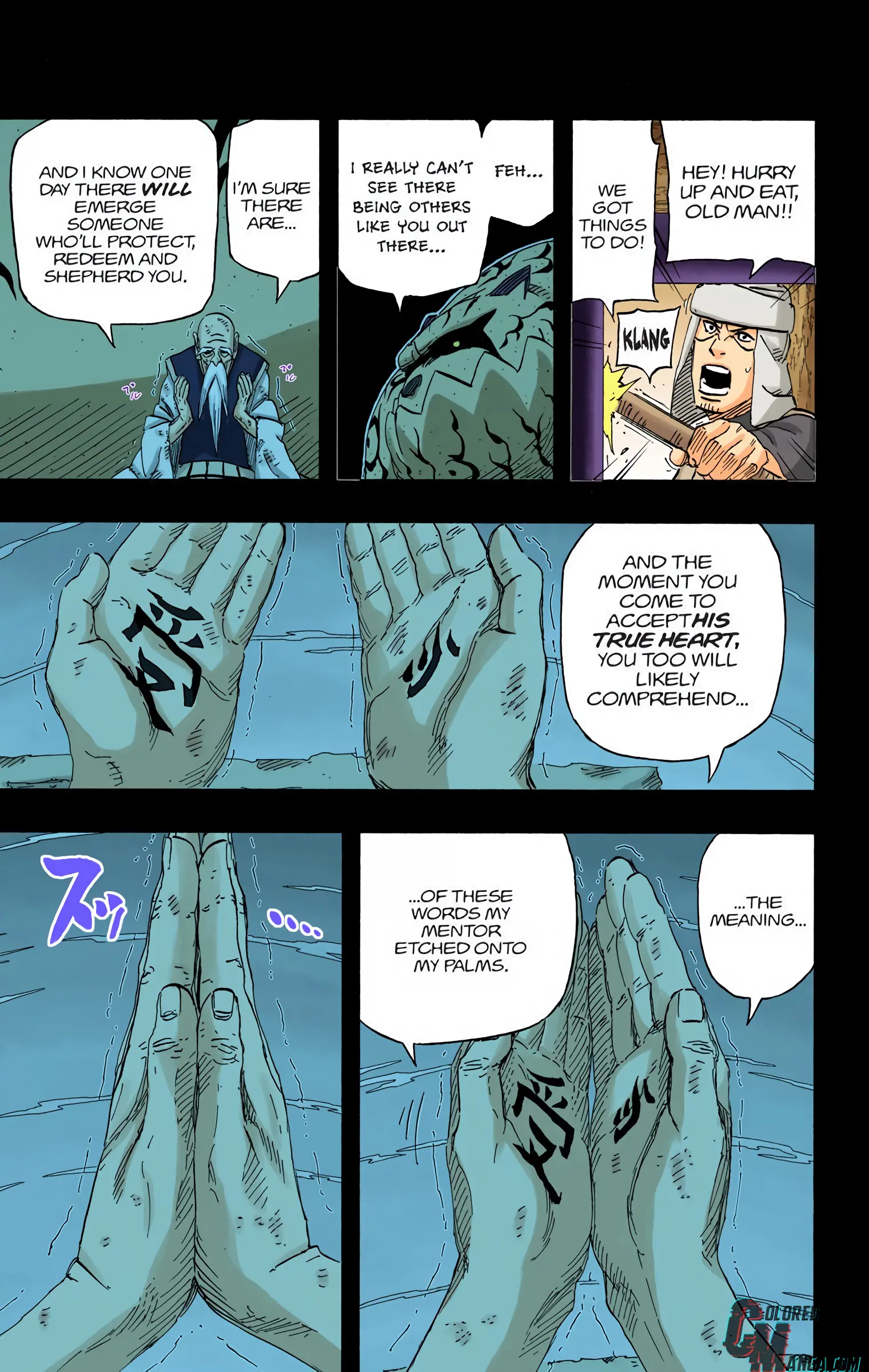 Naruto Colored Manga Online, chapter 660, page 9