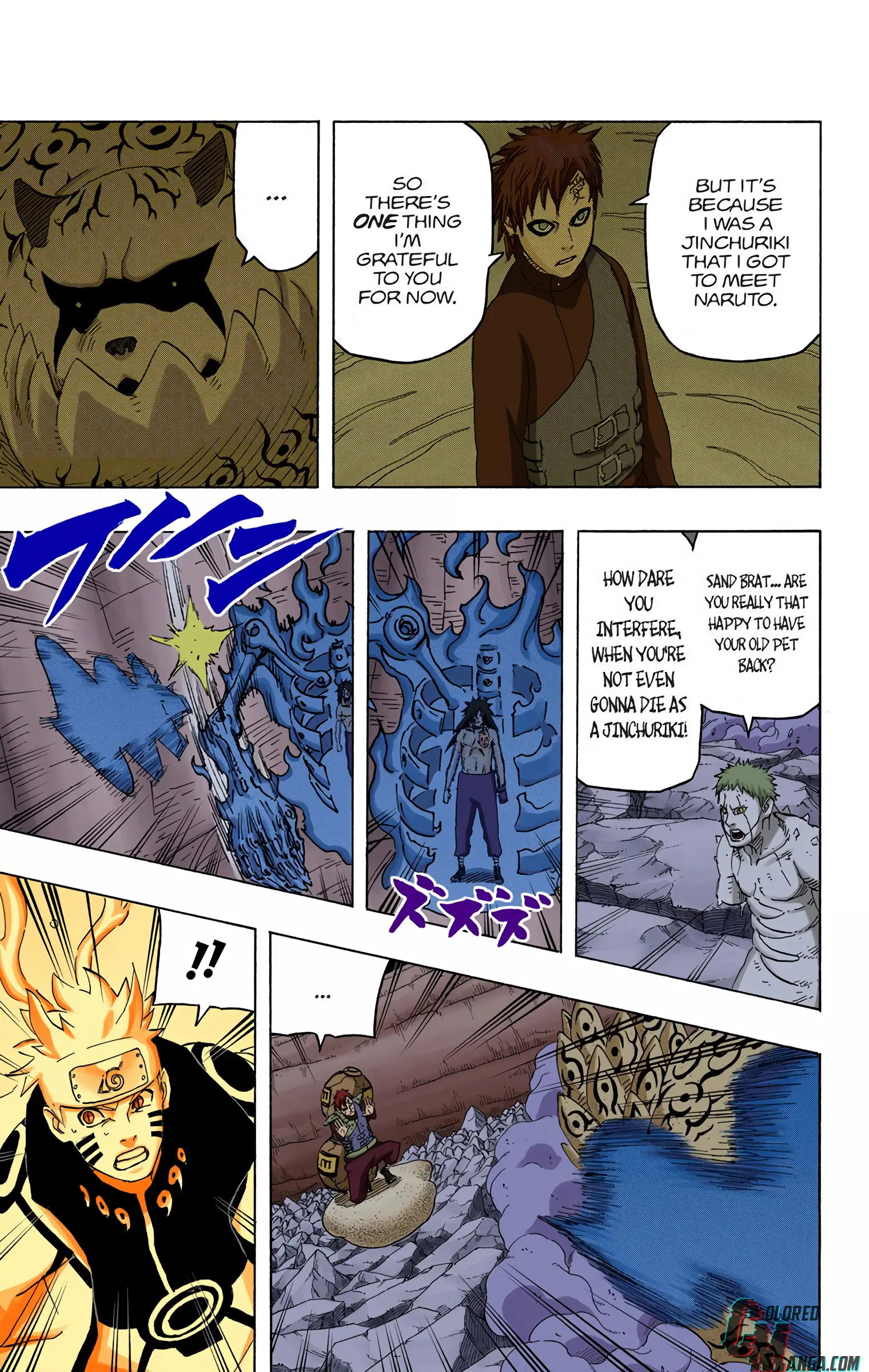 Naruto Colored Manga Online, chapter 660, page 11