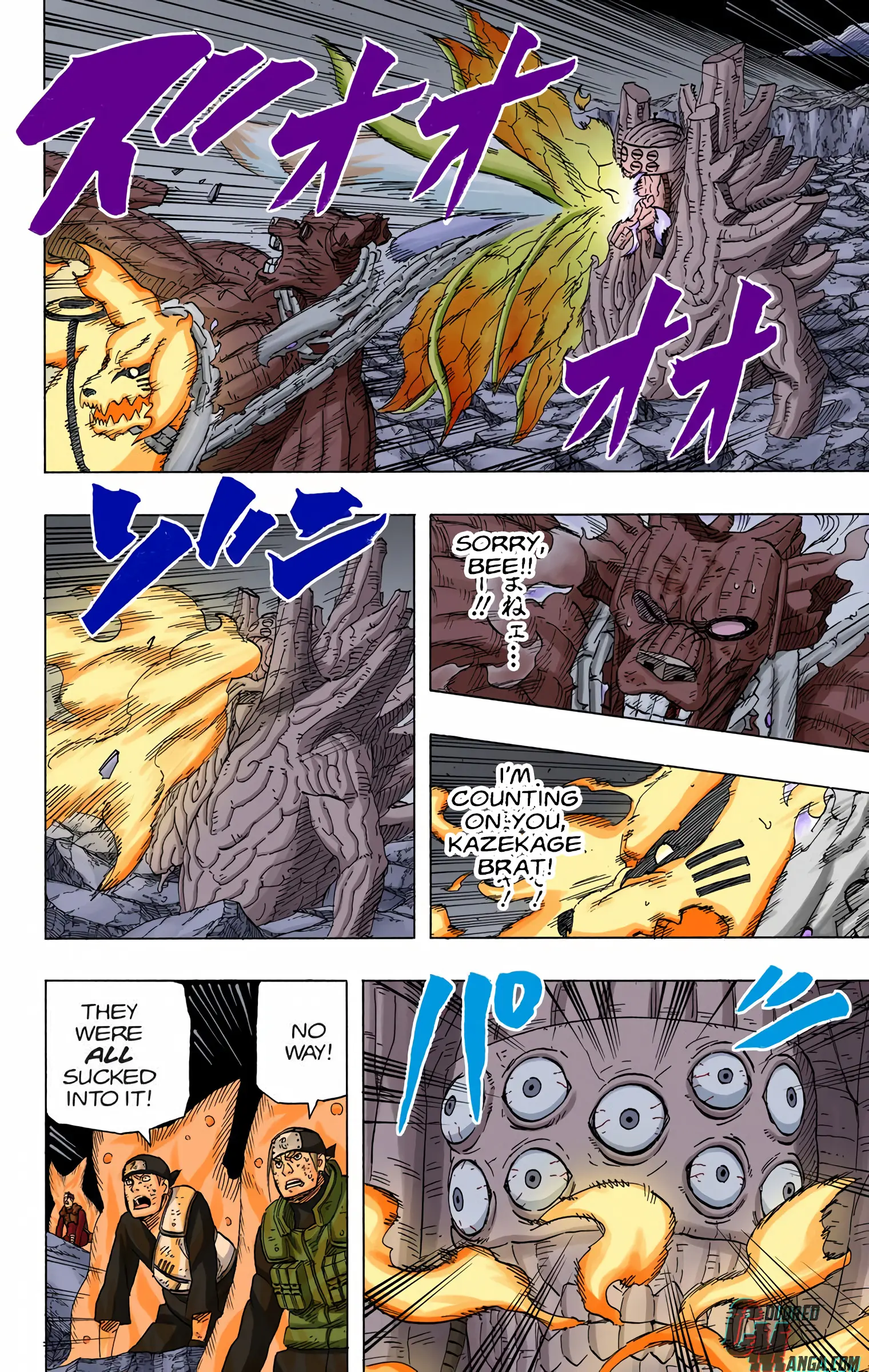 Naruto Colored Manga Online, chapter 661, page 4