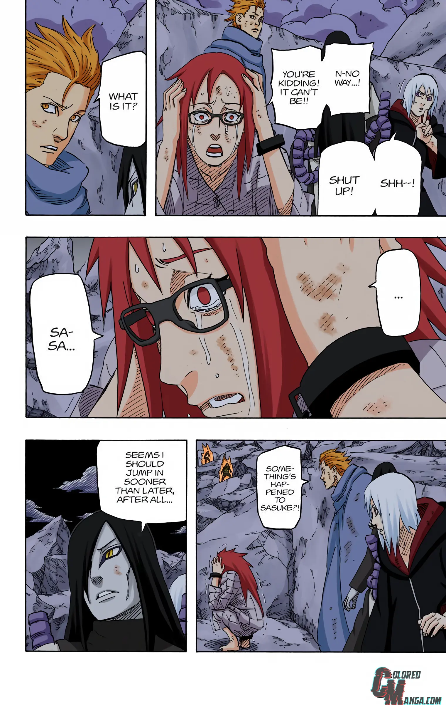 Naruto Colored Manga Online, chapter 662, page 10
