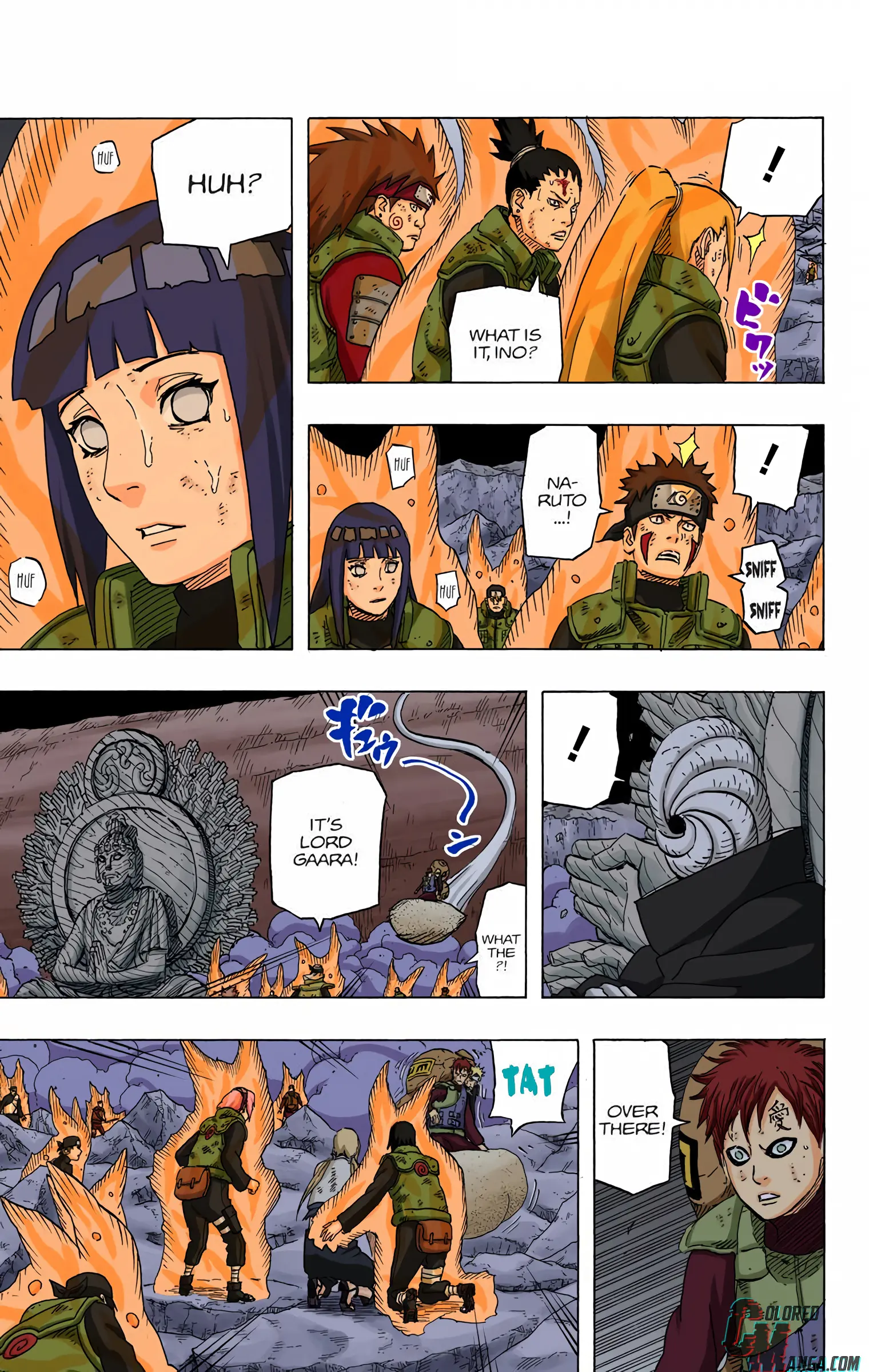 Naruto Colored Manga Online, chapter 662, page 11