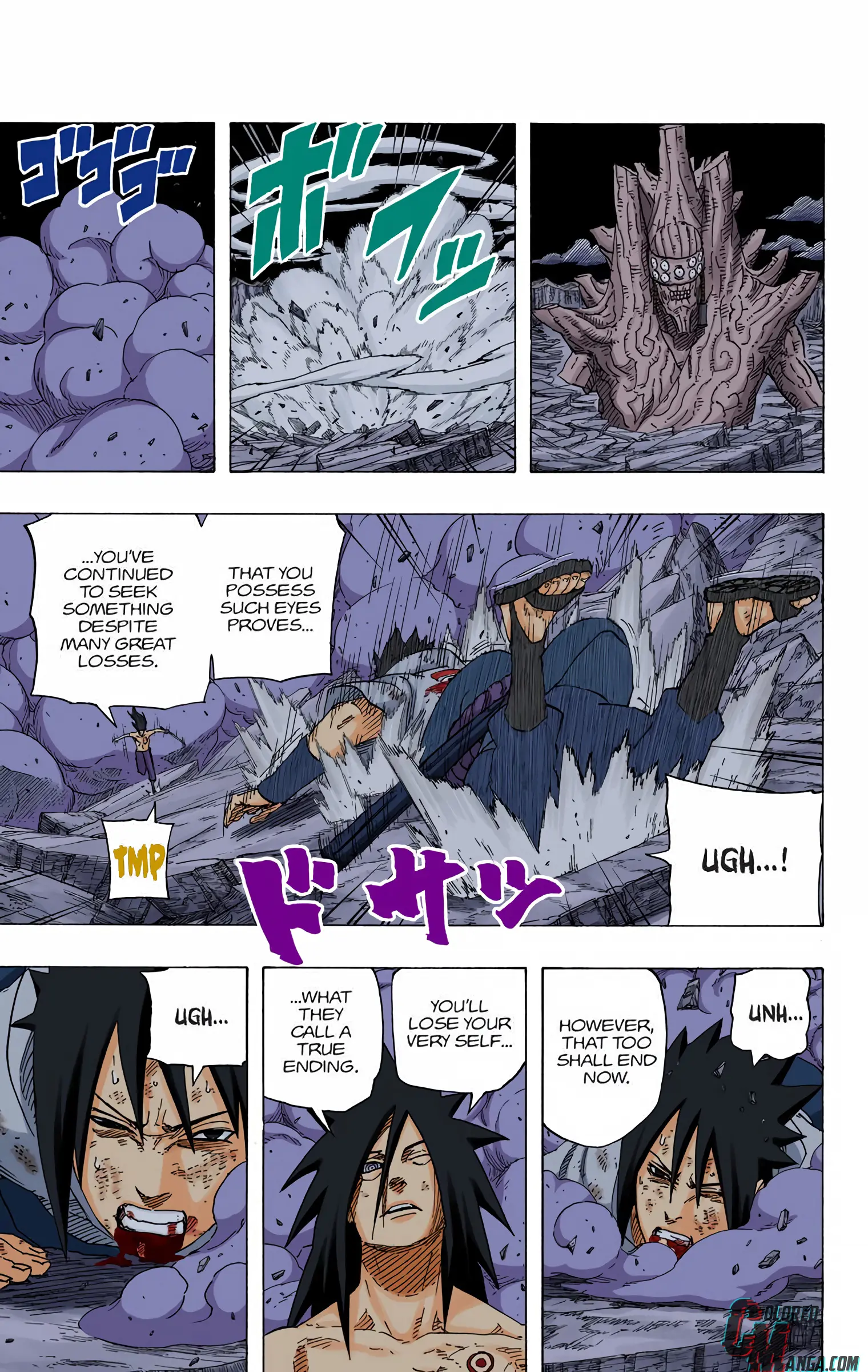 Naruto Colored Manga Online, chapter 662, page 15