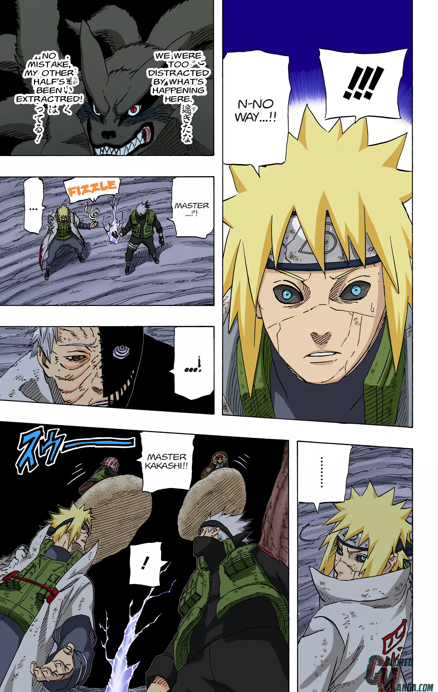 Naruto Colored Manga Online, chapter 664, page 9