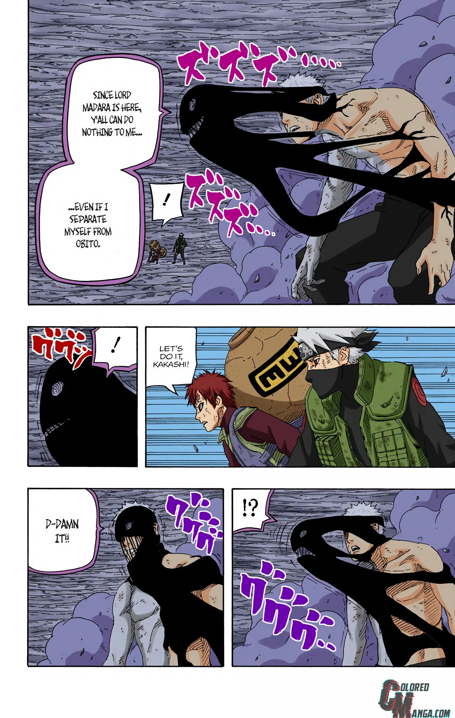 Naruto Colored Manga Online, chapter 665, page 2