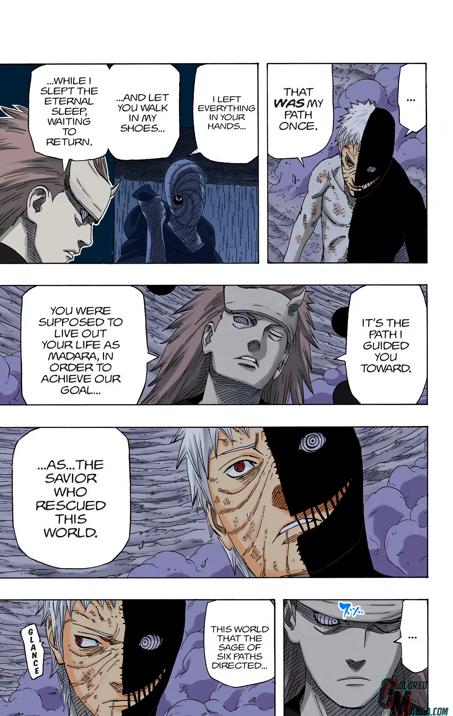 Naruto Colored Manga Online, chapter 665, page 5