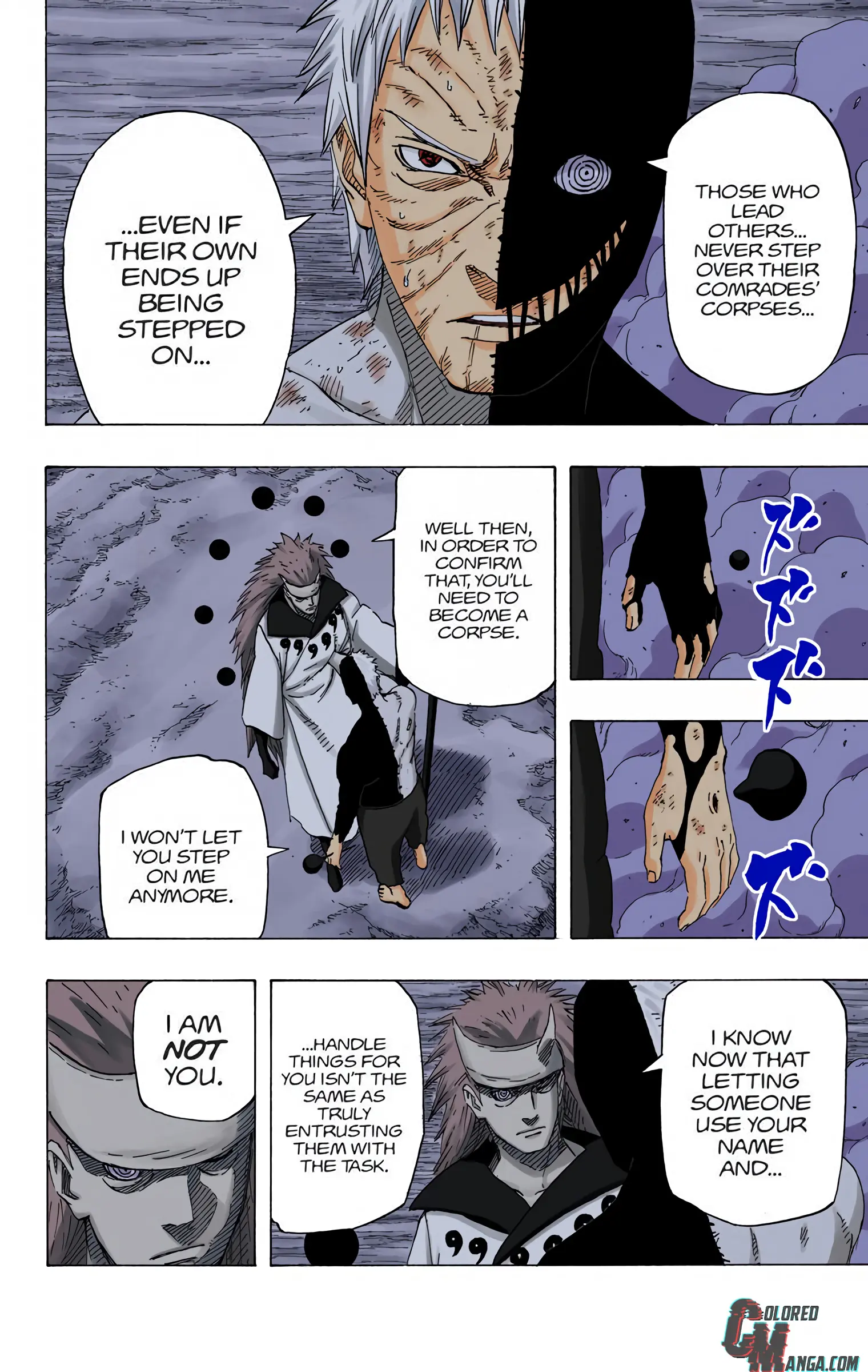 Naruto Colored Manga Online, chapter 665, page 16