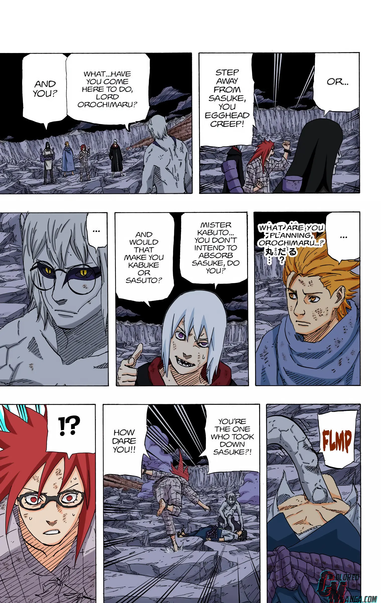 Naruto Colored Manga Online, chapter 667, page 3