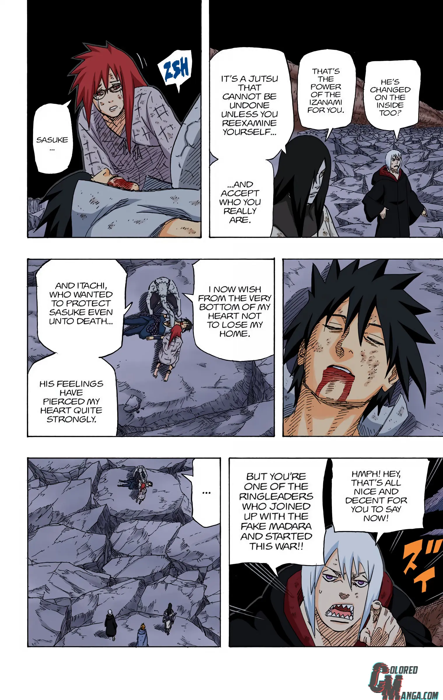 Naruto Colored Manga Online, chapter 667, page 6
