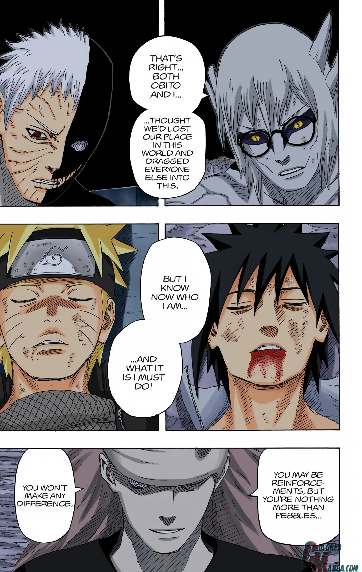 Naruto Colored Manga Online, chapter 667, page 7
