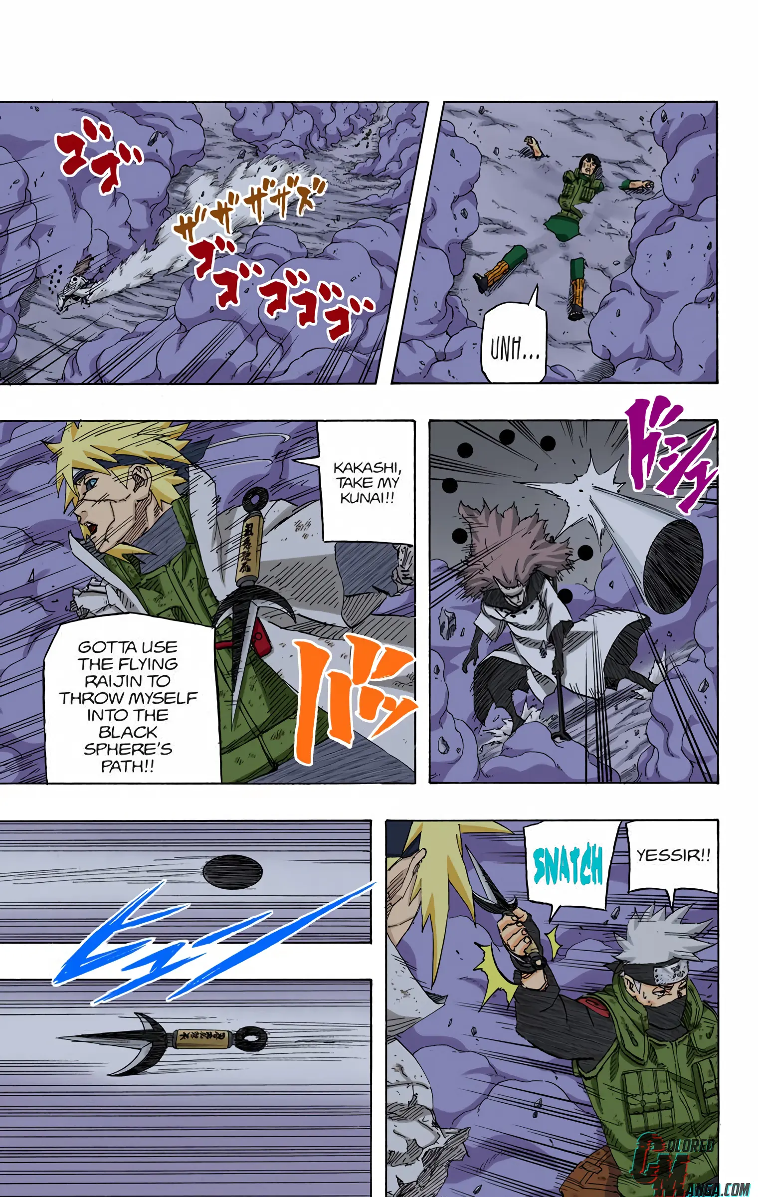 Naruto Colored Manga Online, chapter 667, page 13
