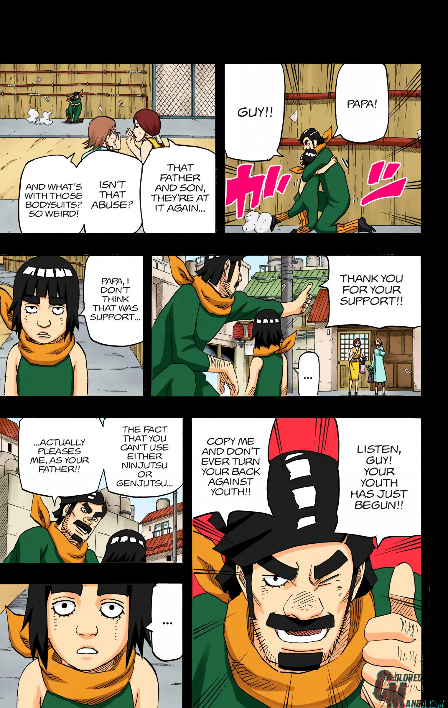 Naruto Colored Manga Online, chapter 668, page 5