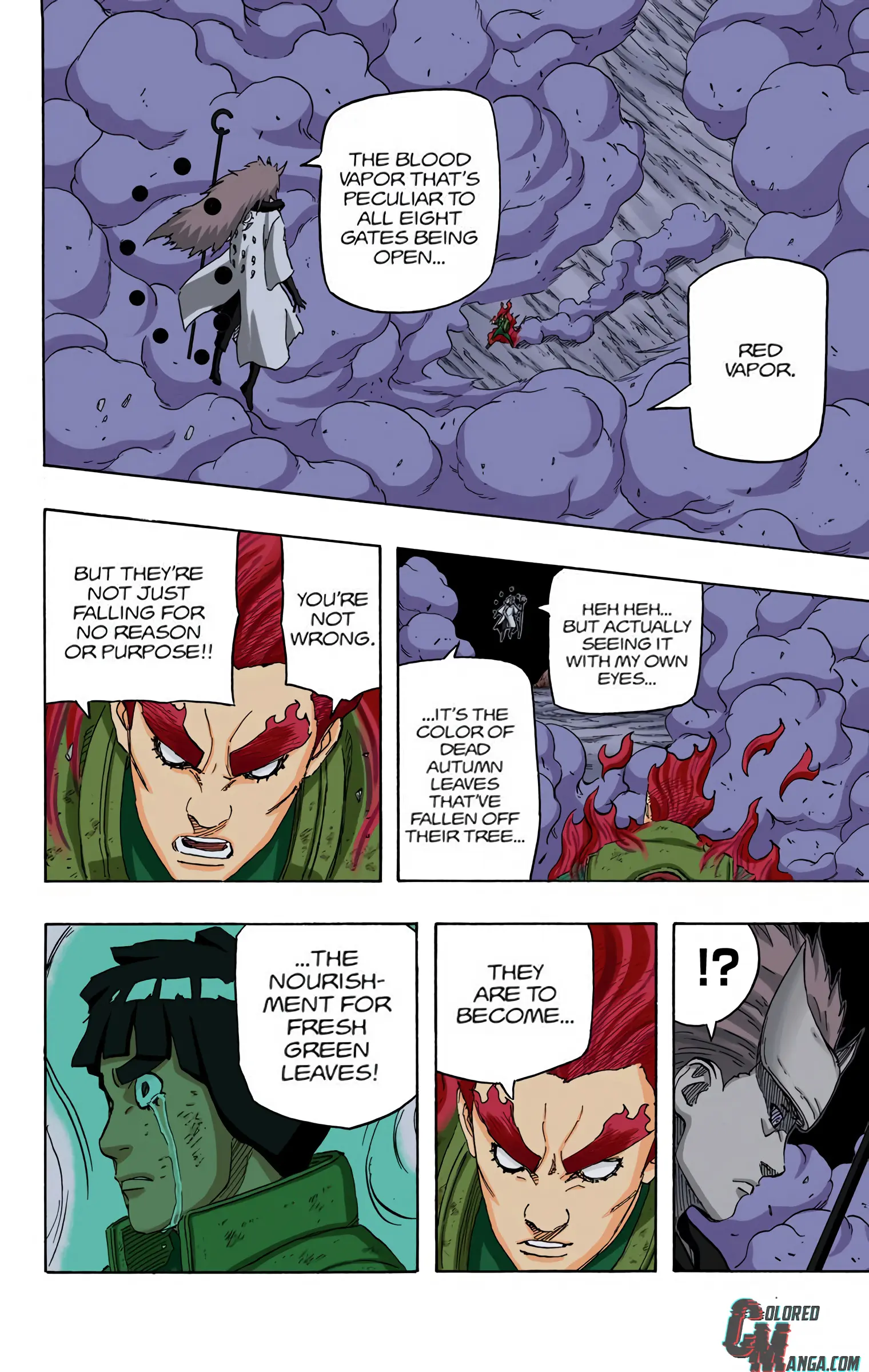Naruto Colored Manga Online, chapter 668, page 15