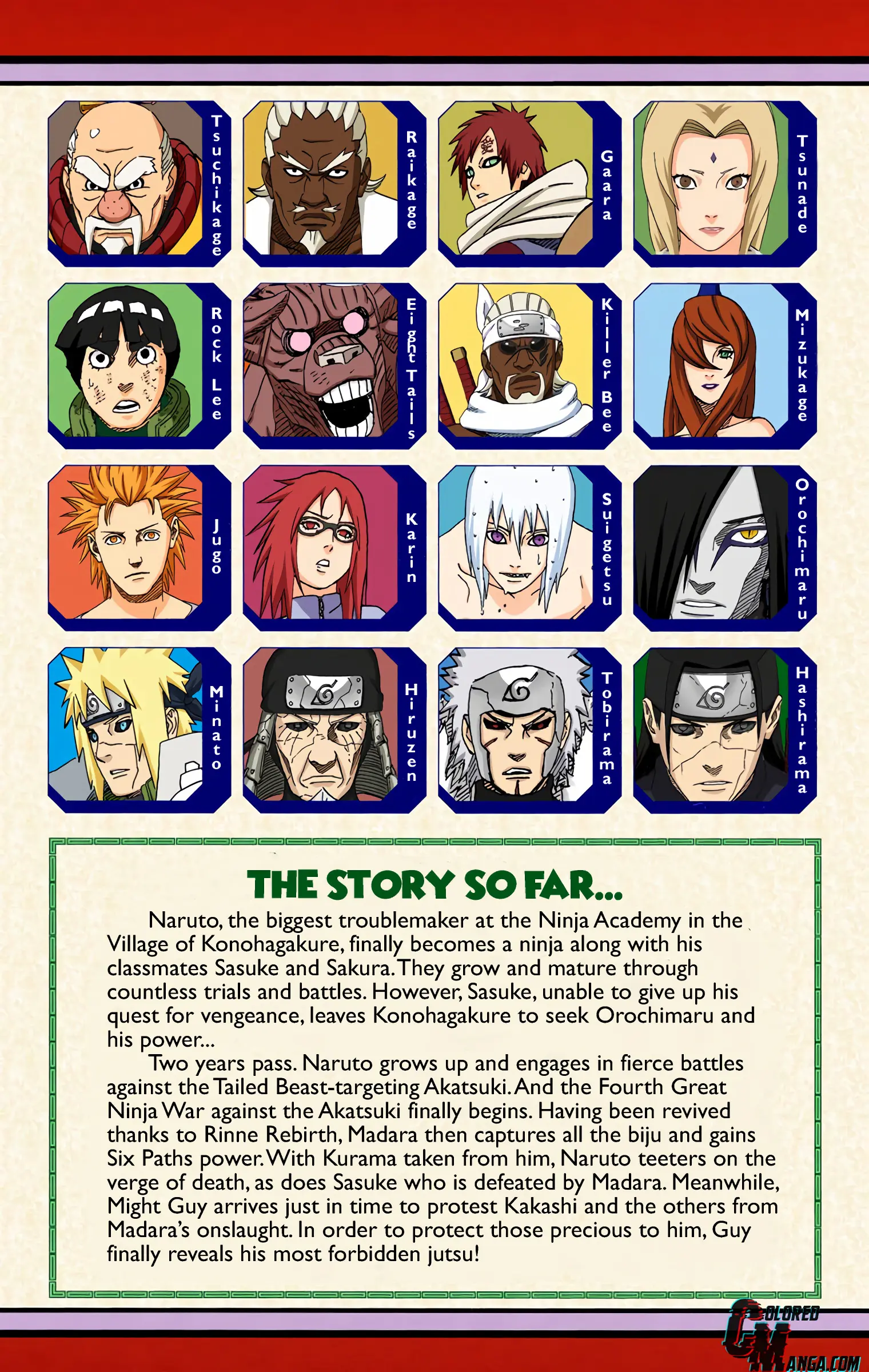 Naruto Colored Manga Online, chapter 669, page 5