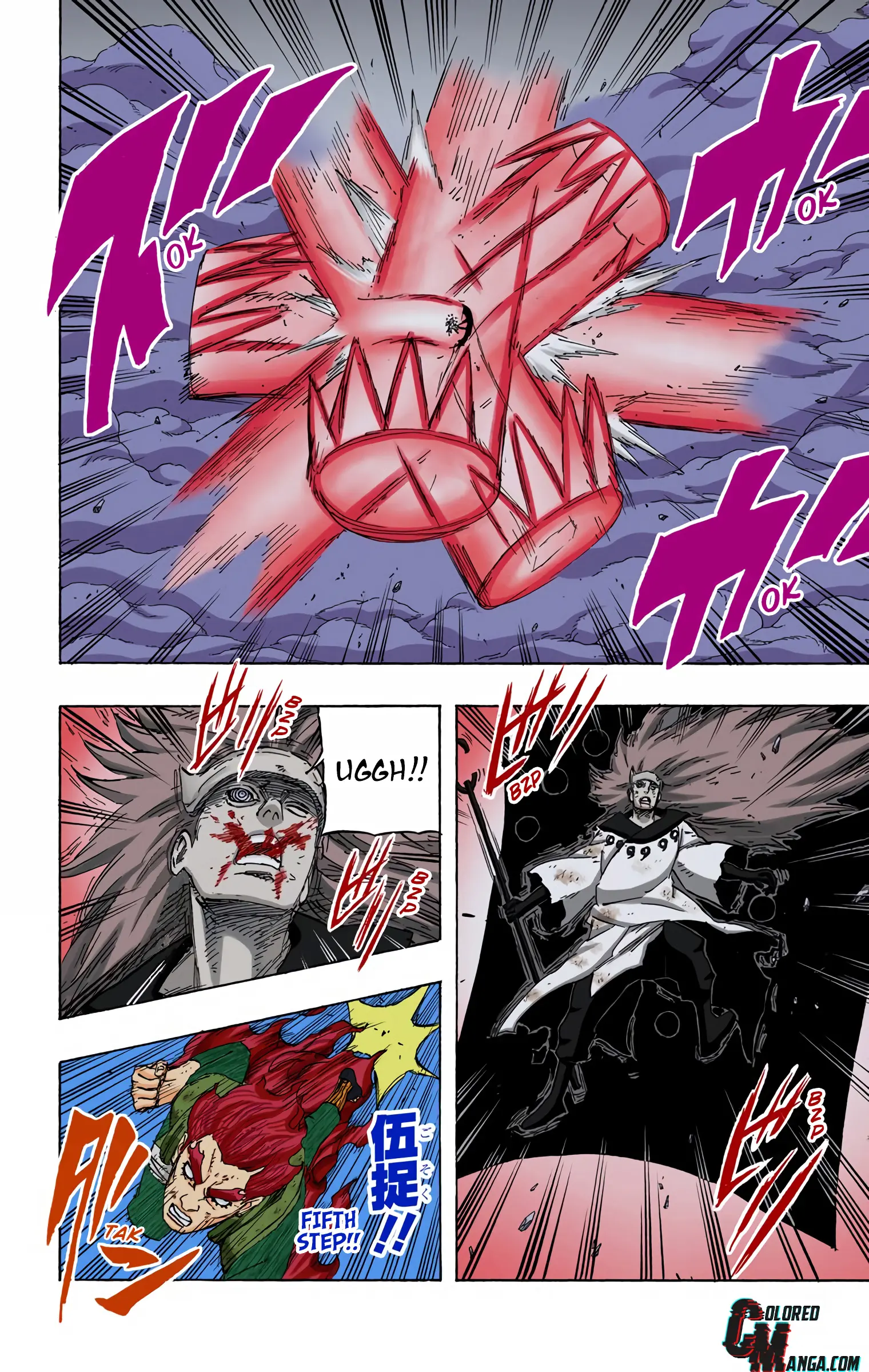 Naruto Colored Manga Online, chapter 669, page 18